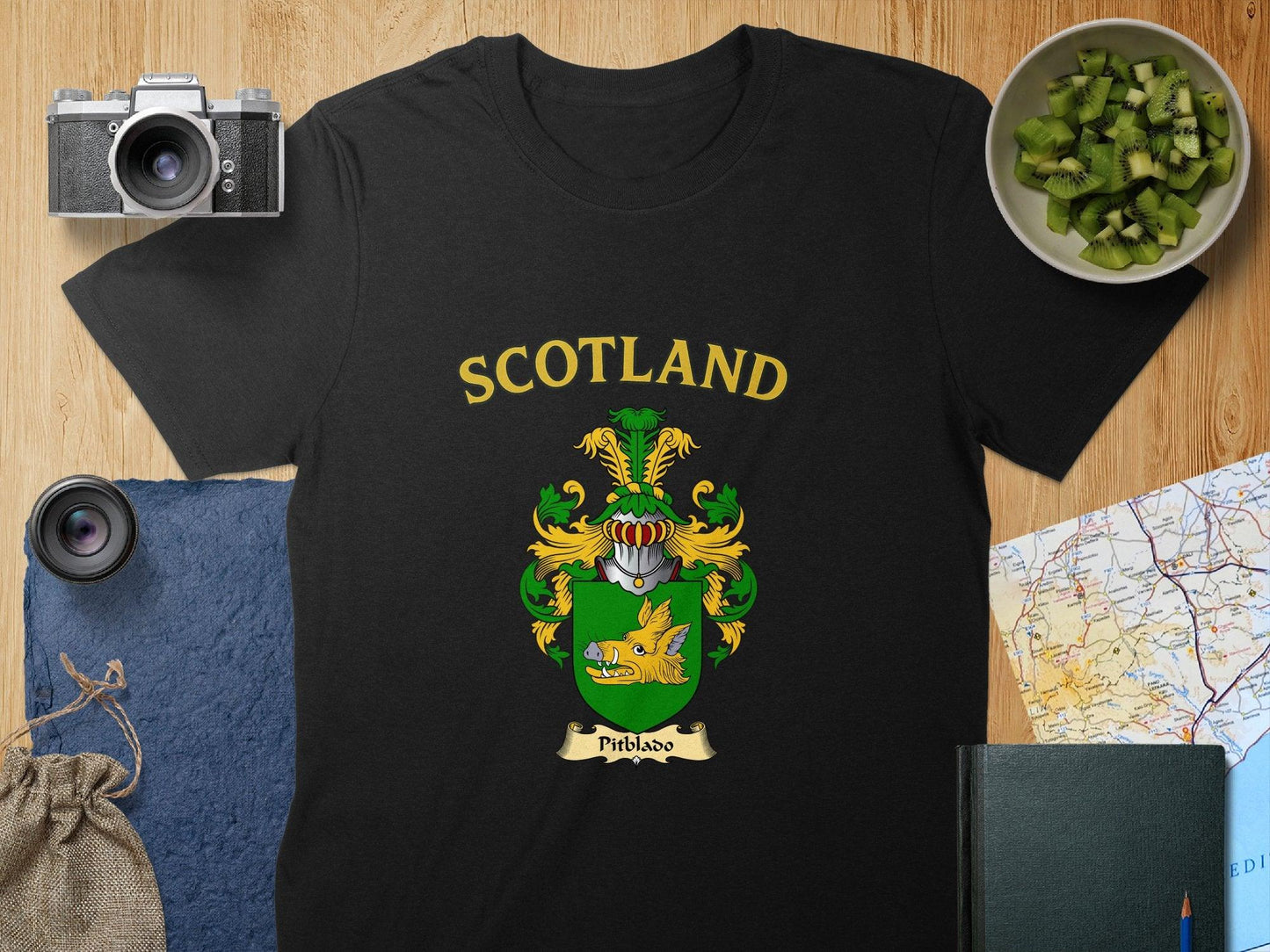 Scotland Pride Family Crest Design T-shirt product