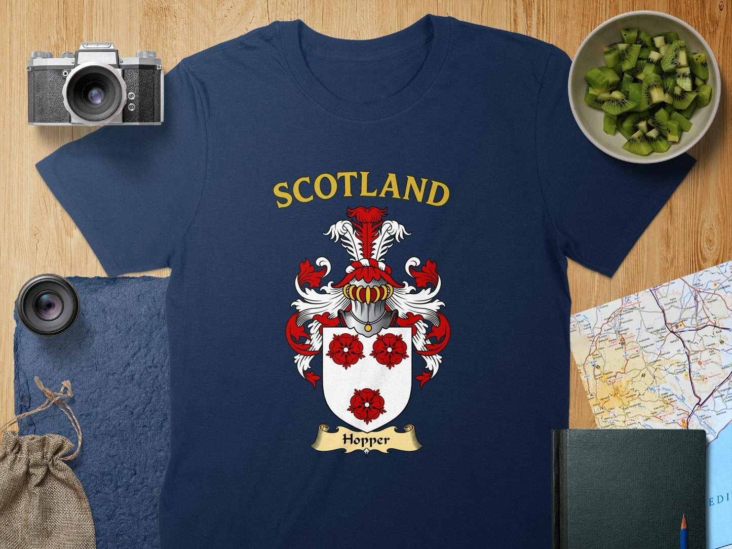 Scotland Crest Family Heritage T-Shirt product type