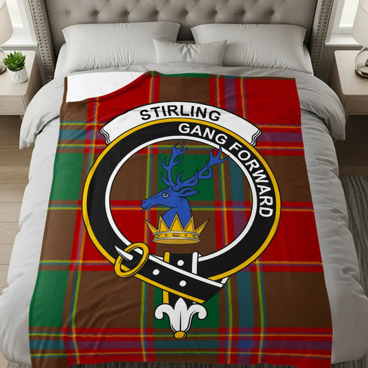 Stirling Gang Forward Scottish Tartan Blanket product
