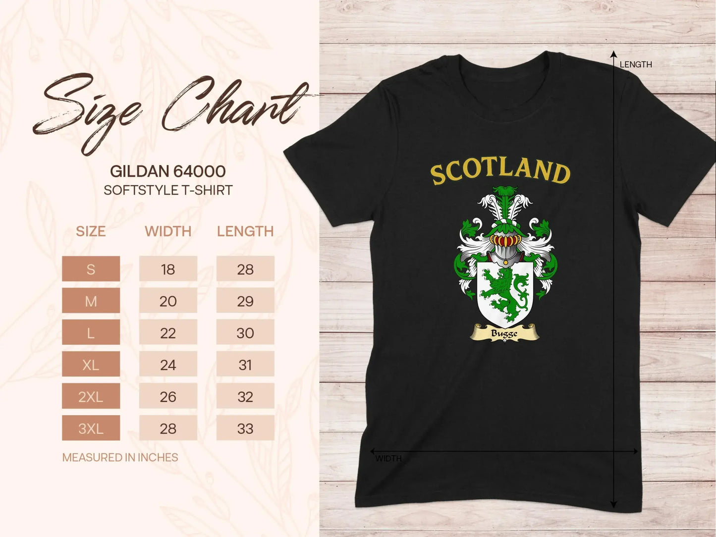 Scotland Graphic Softstyle T-Shirt Casual Wear product type