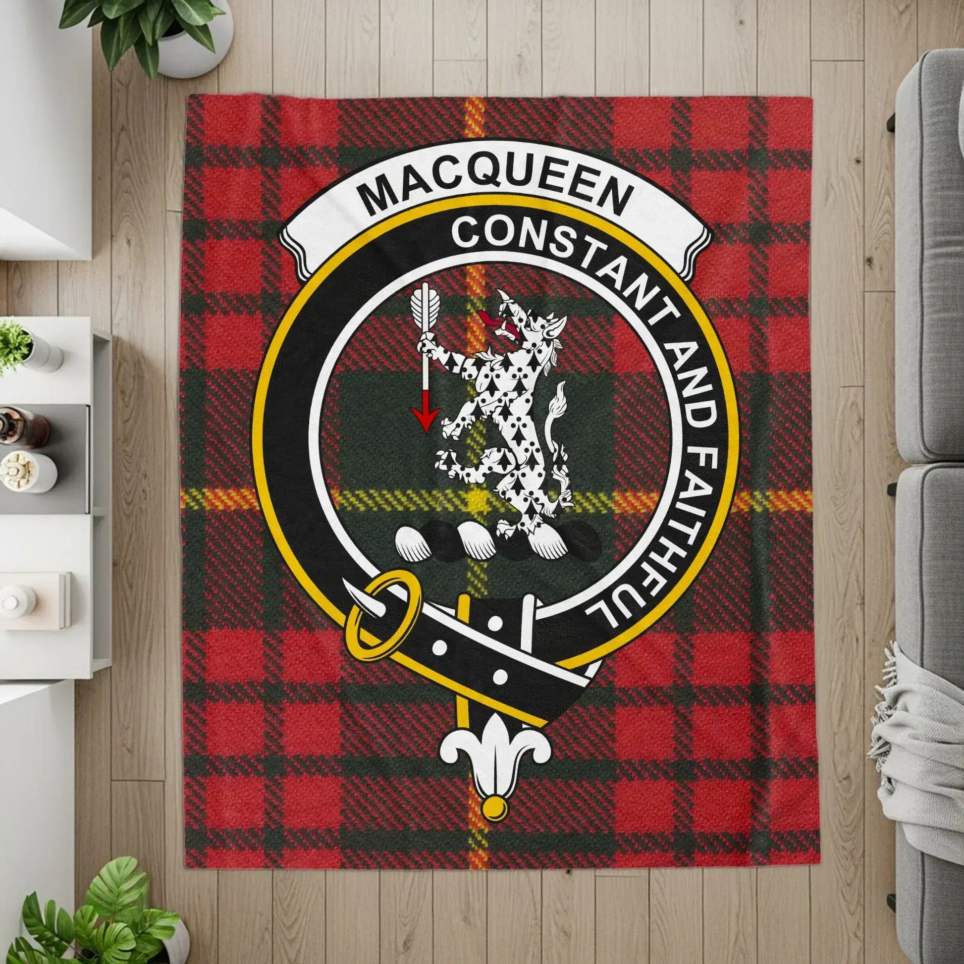 MacQueen Constant and Faithful Tartan Blanket product