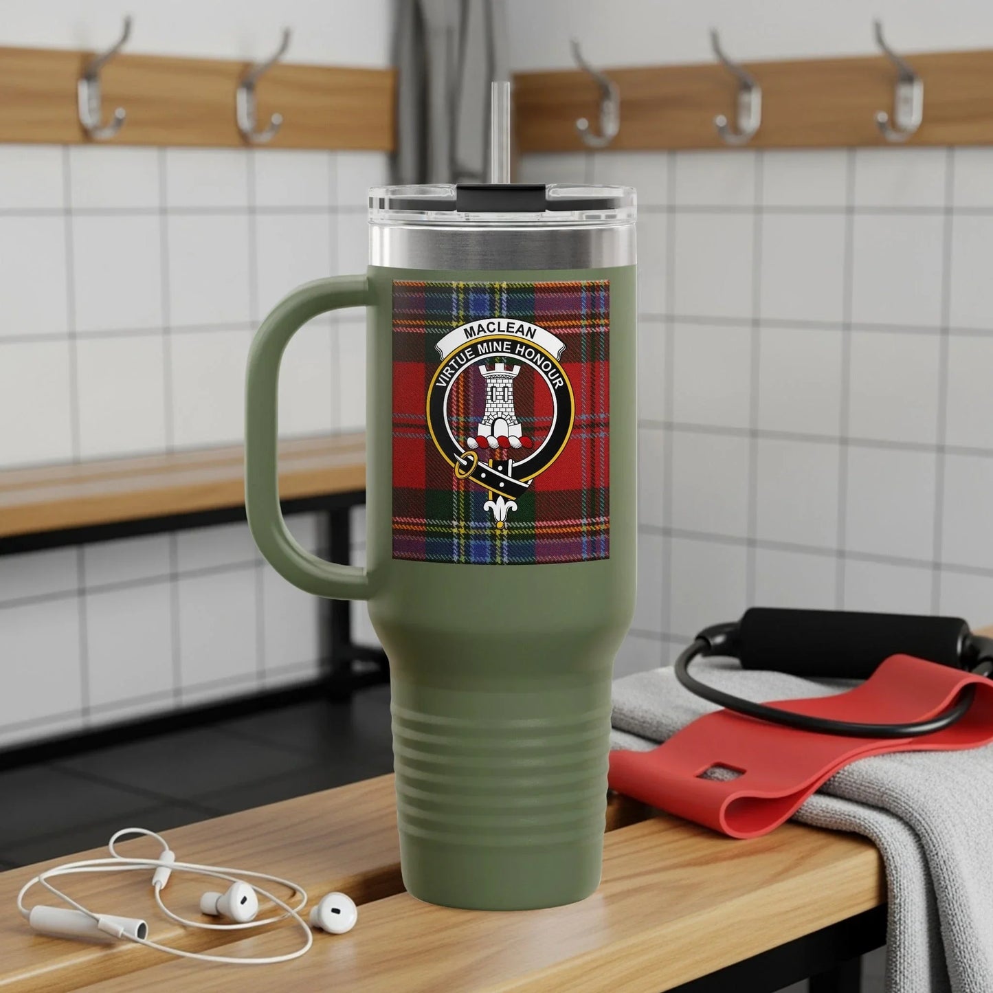 Maclean Badge Insulated Travel Mug Drinkware product