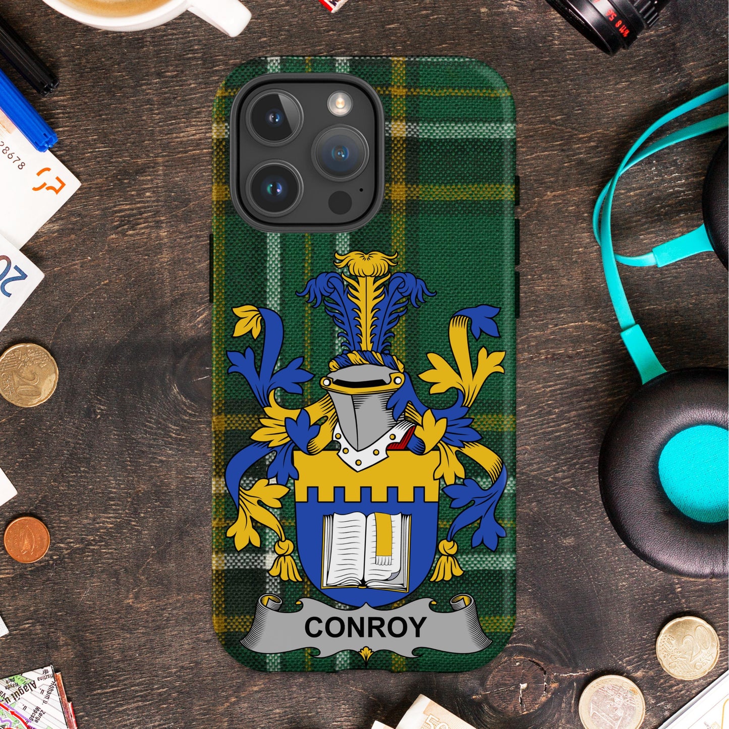 Custom Conroy Coated Shield Phone Case product