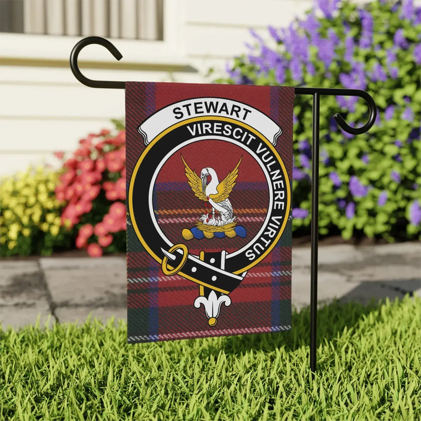 Stewart Virescit Vulnere Virtus Garden Flag product