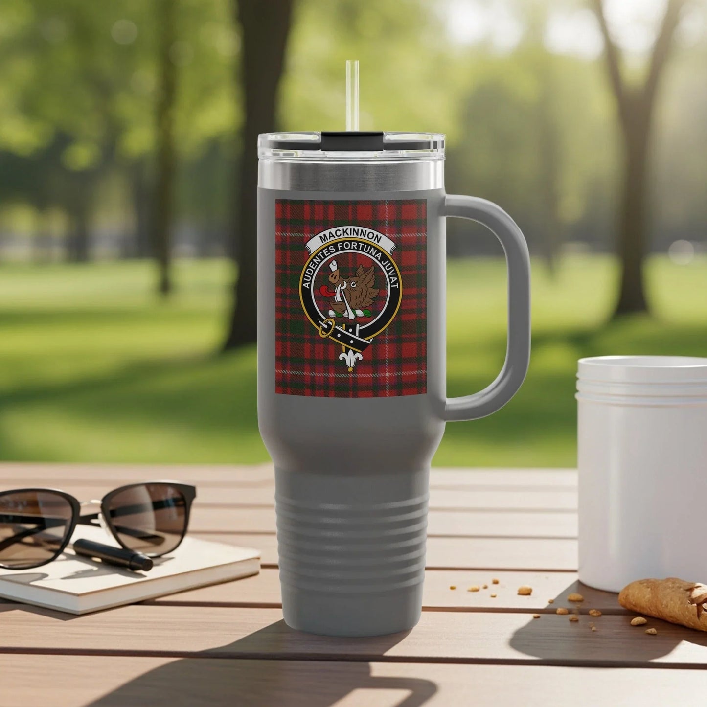 Clan Mackinnon Crest Insulated Travel Mug product