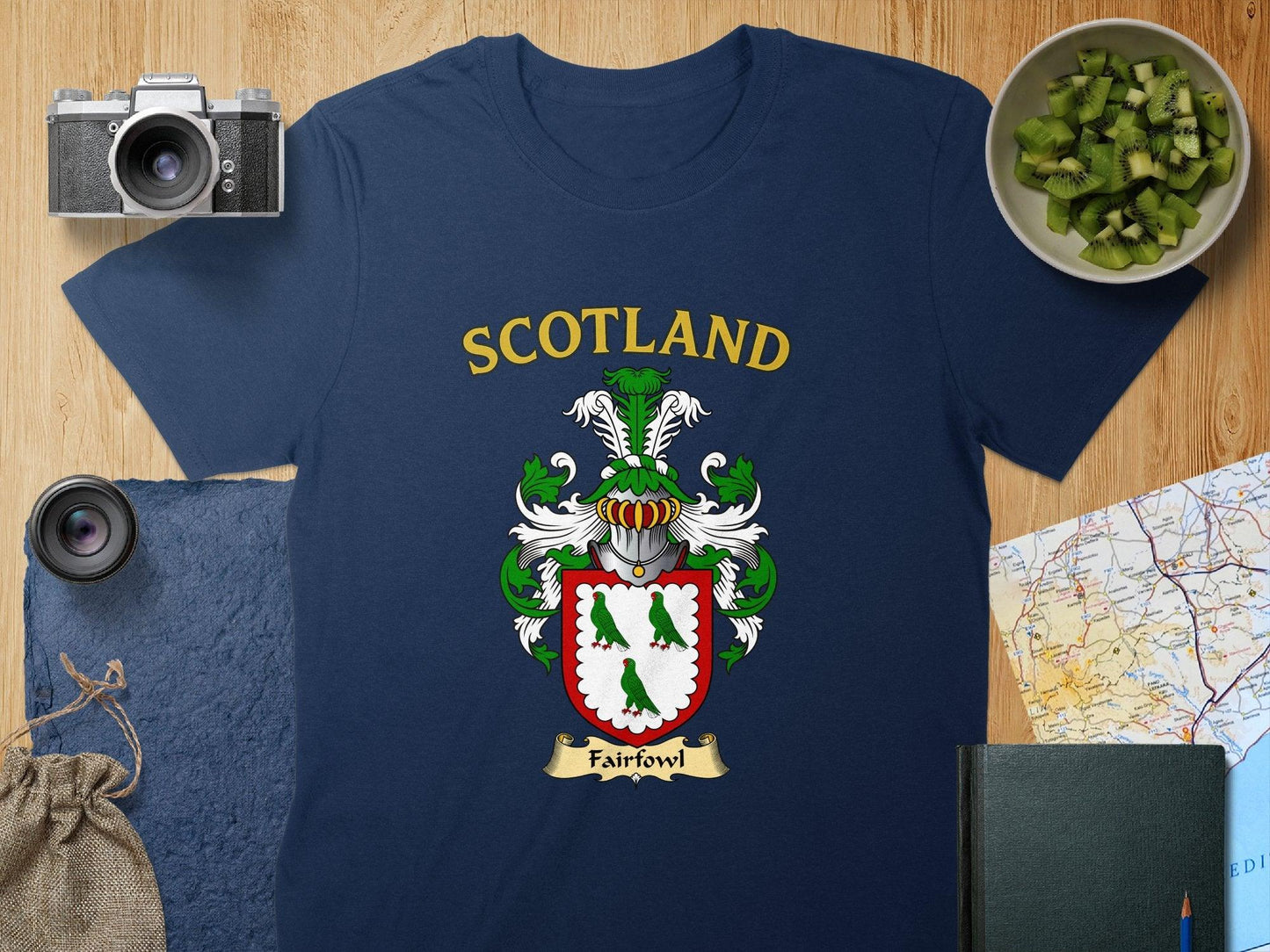 Scotland Fairfowl Crest Graphic Tee product