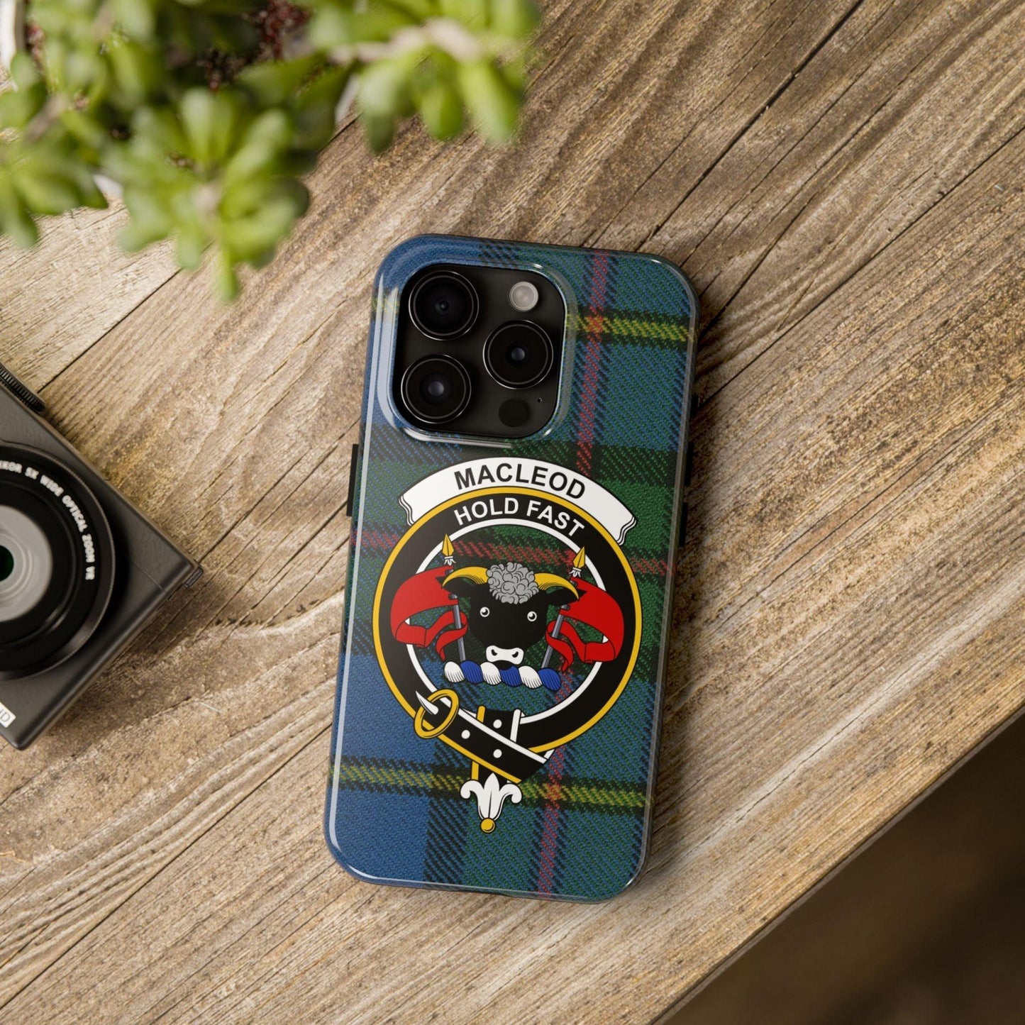 Macleod Clan Scottish Tartan Cell Phone Case - Celtic Ancestry Gifts