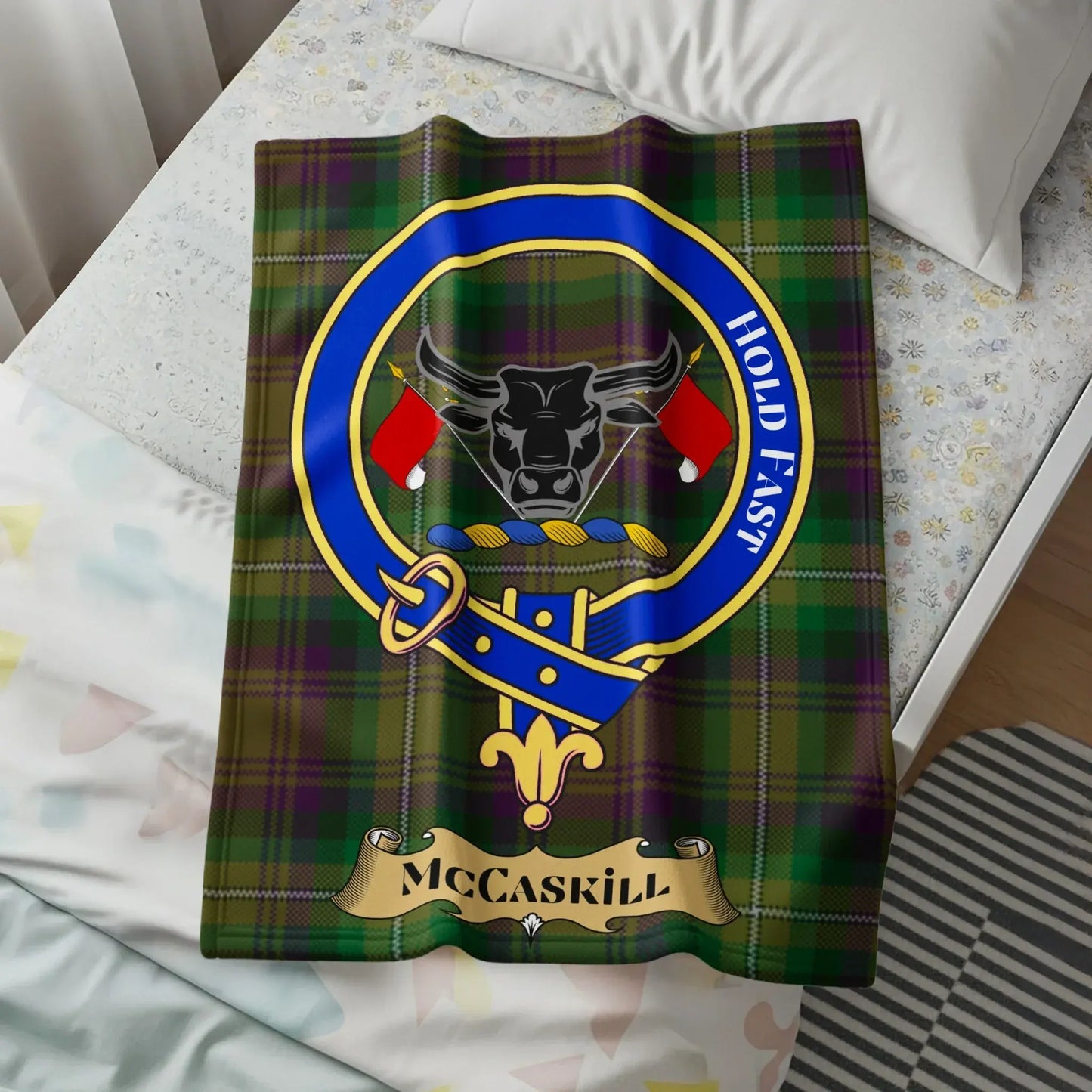 McCaskill Hold Fast Personalized Clan Crest product