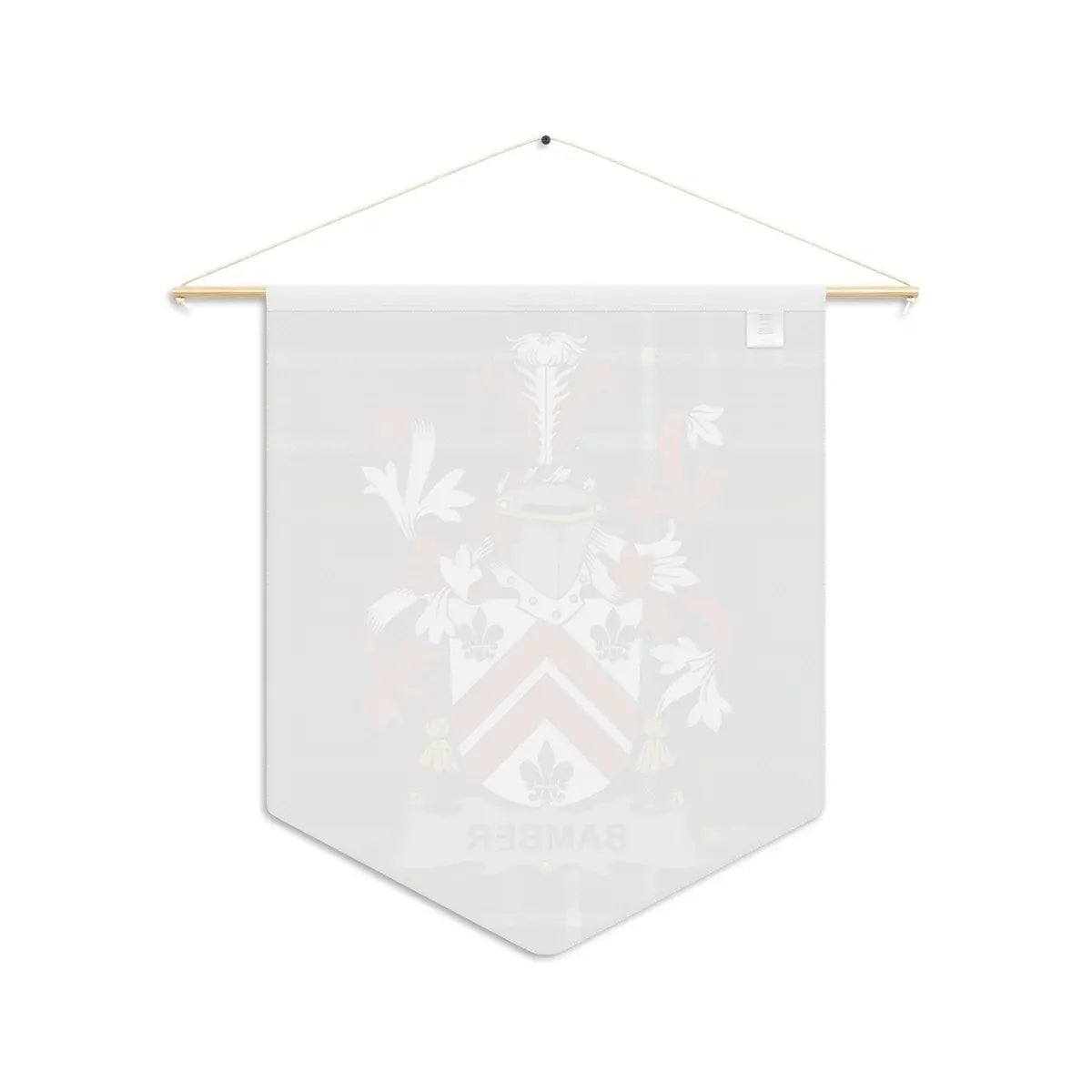 Elegant Personalized Family Crest Wall Banner product