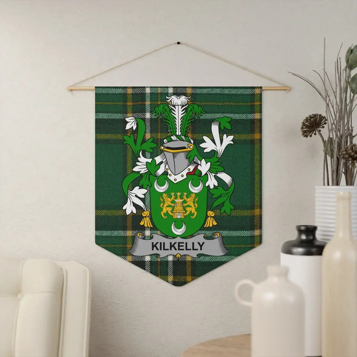 Kilkelly Family Crest Wall Hanging Product Type