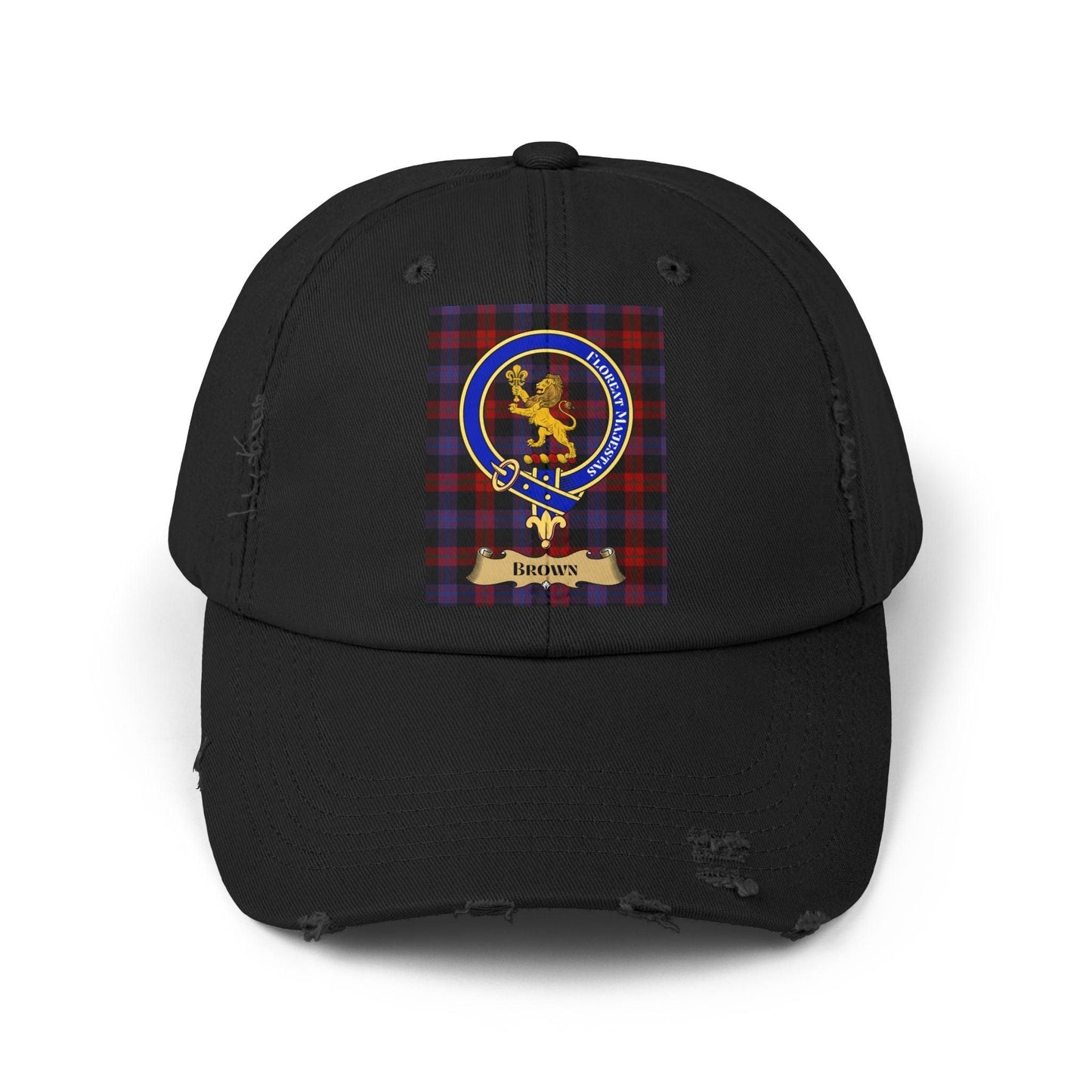 Browns Clan Crest Scottish Baseball Cap - Celtic Ancestry Gifts