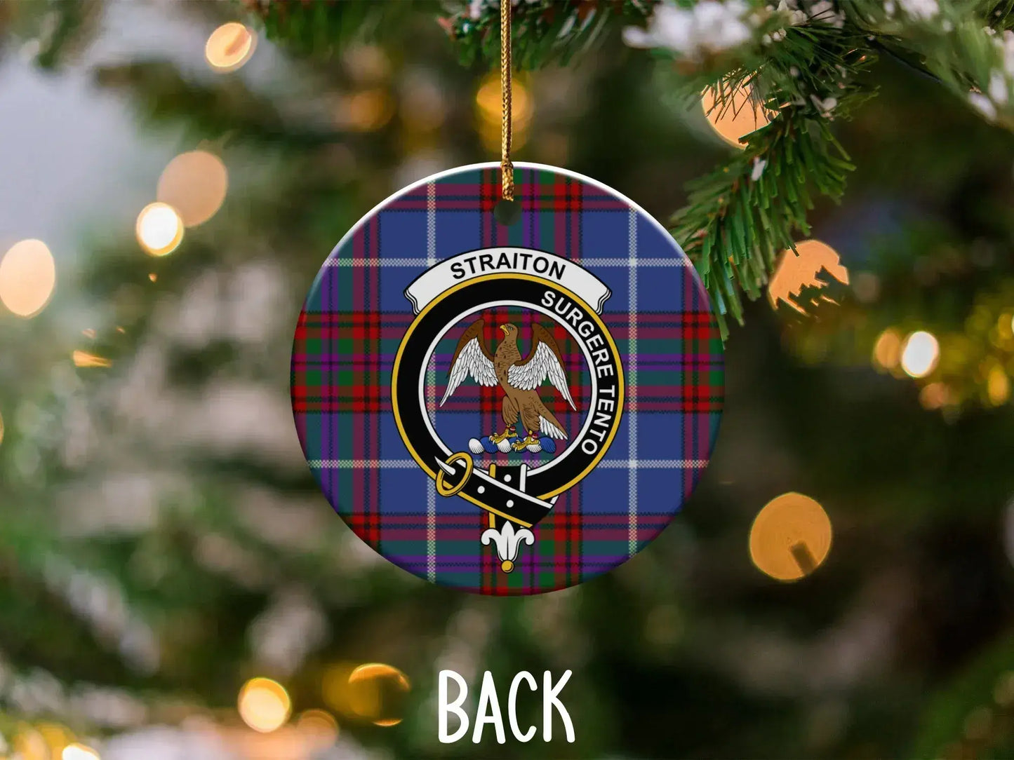 Family Crest Christmas Tree Decoration product type