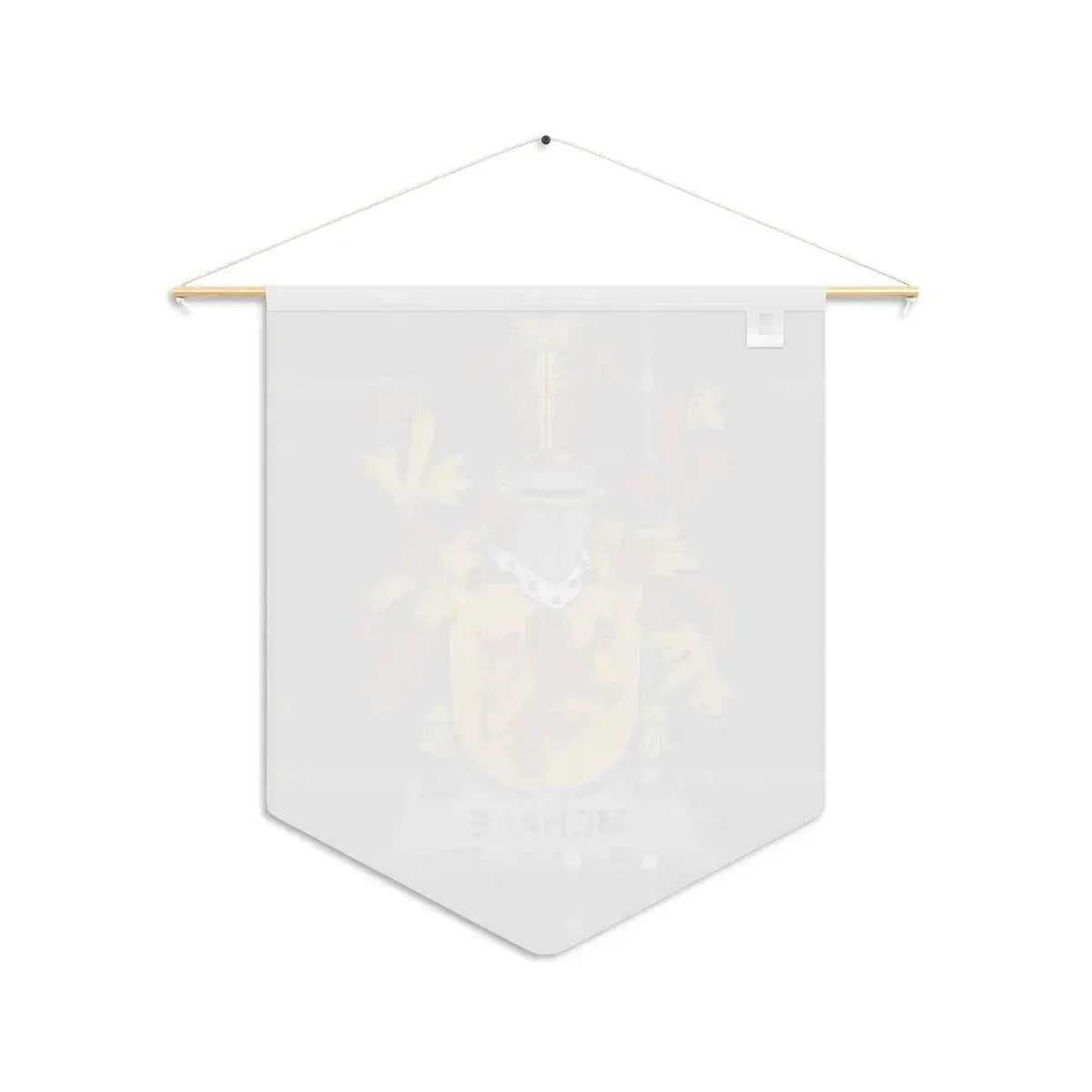 Mchale Coat Of Arms Irish Tartan Wall Pennant