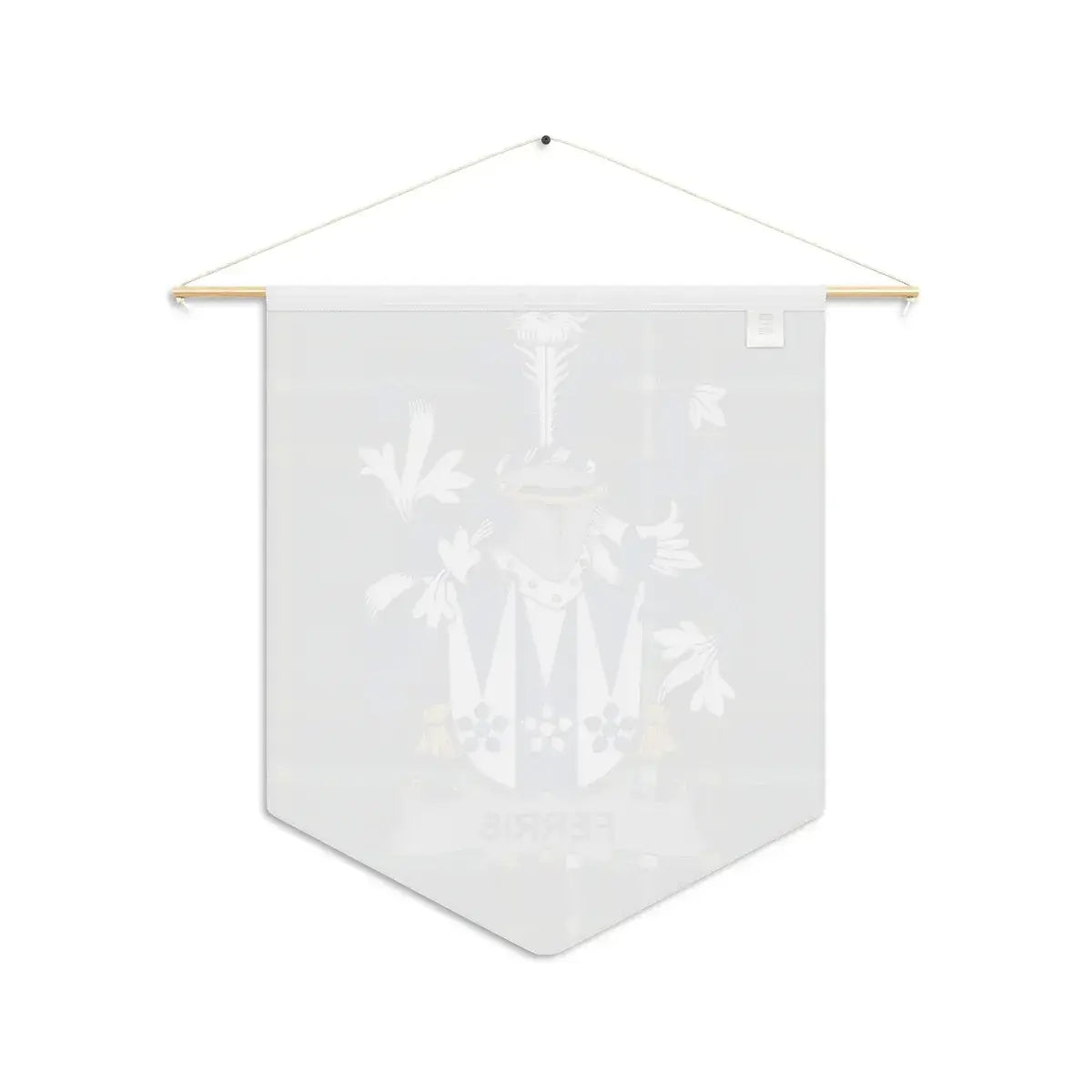 Personalized Family Name Crest Banner Art product