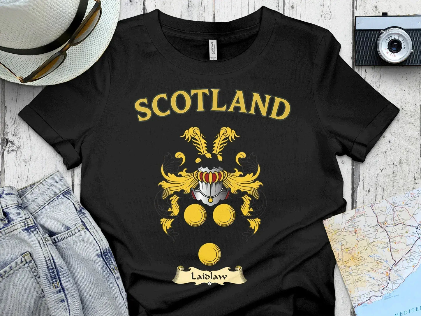 Scotland Graphic T-Shirt with Family Crest product