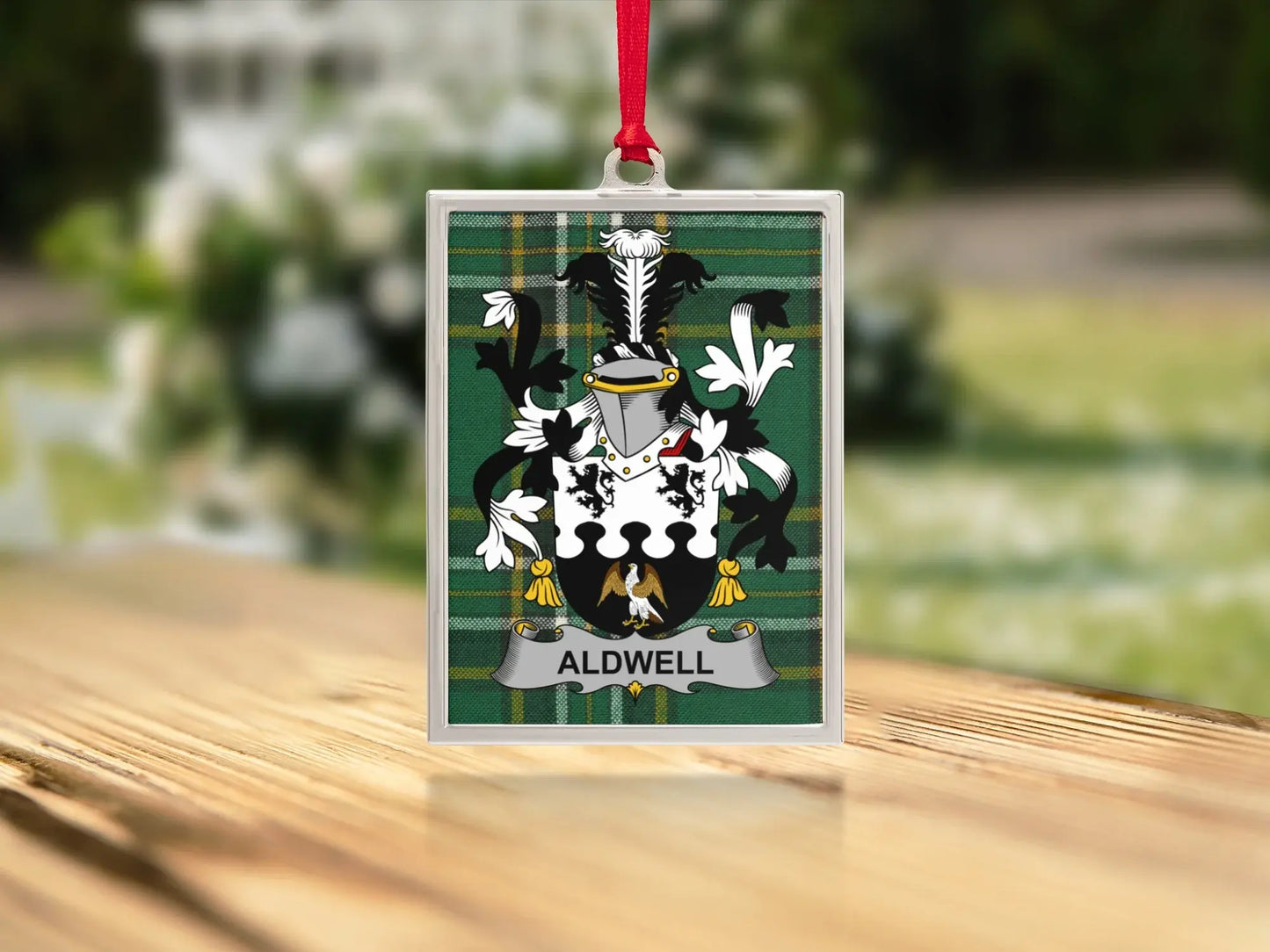 Aldwell Family Crest Custom Display Plaque product type