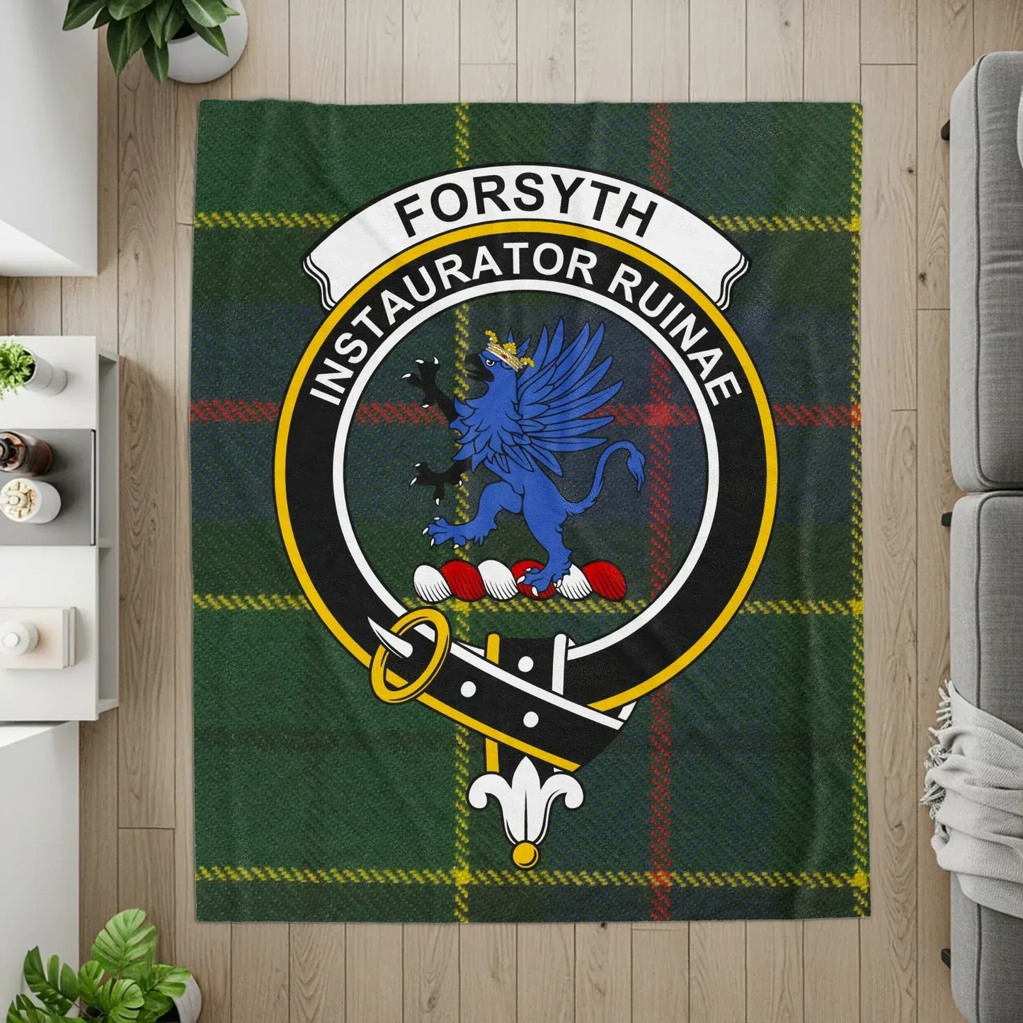 Forsyth Instaurator Ruinae Badge Design Blanket product