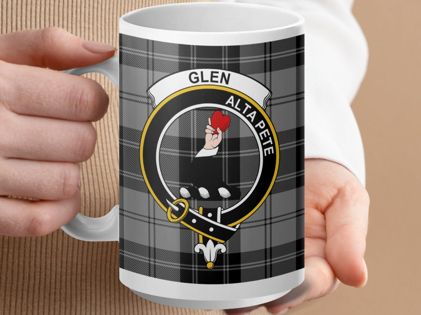 Glen Alta Pete Plaid Clan Mug product type
