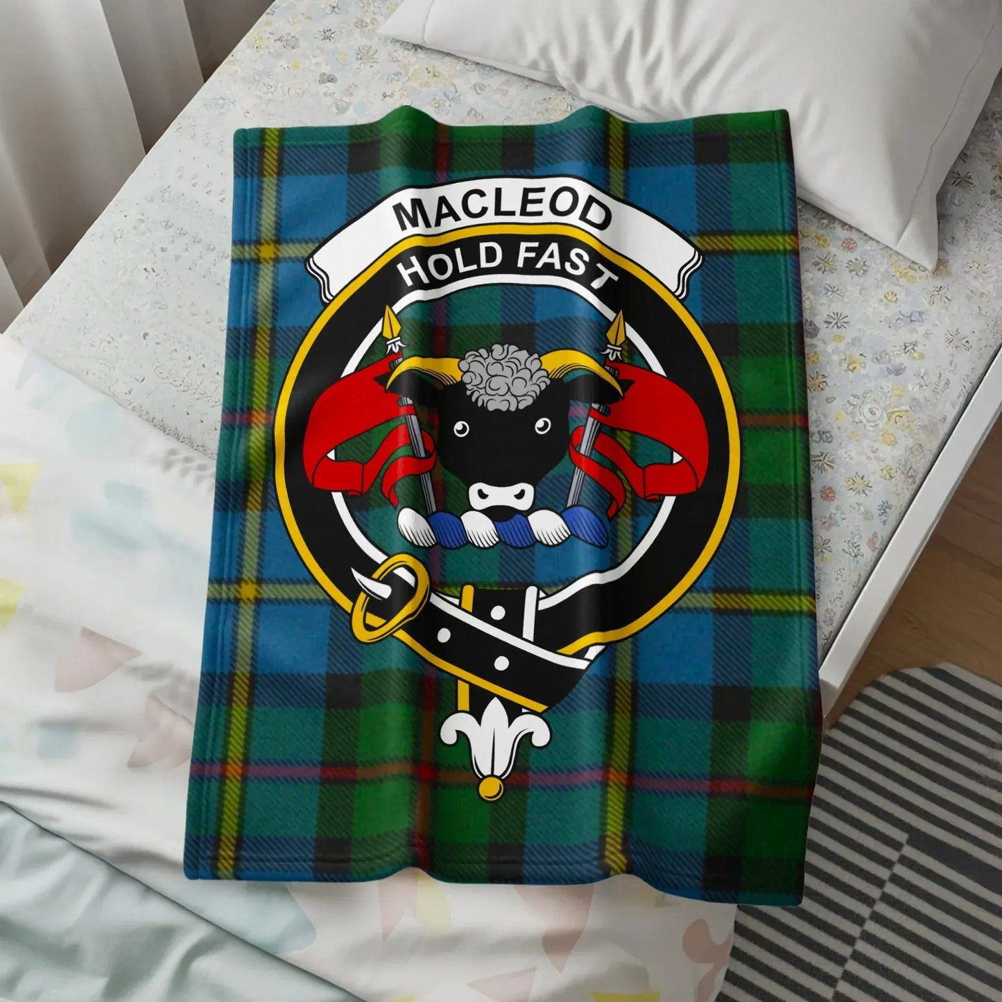 Macleod Hold Fast Clan Crest Blanket product
