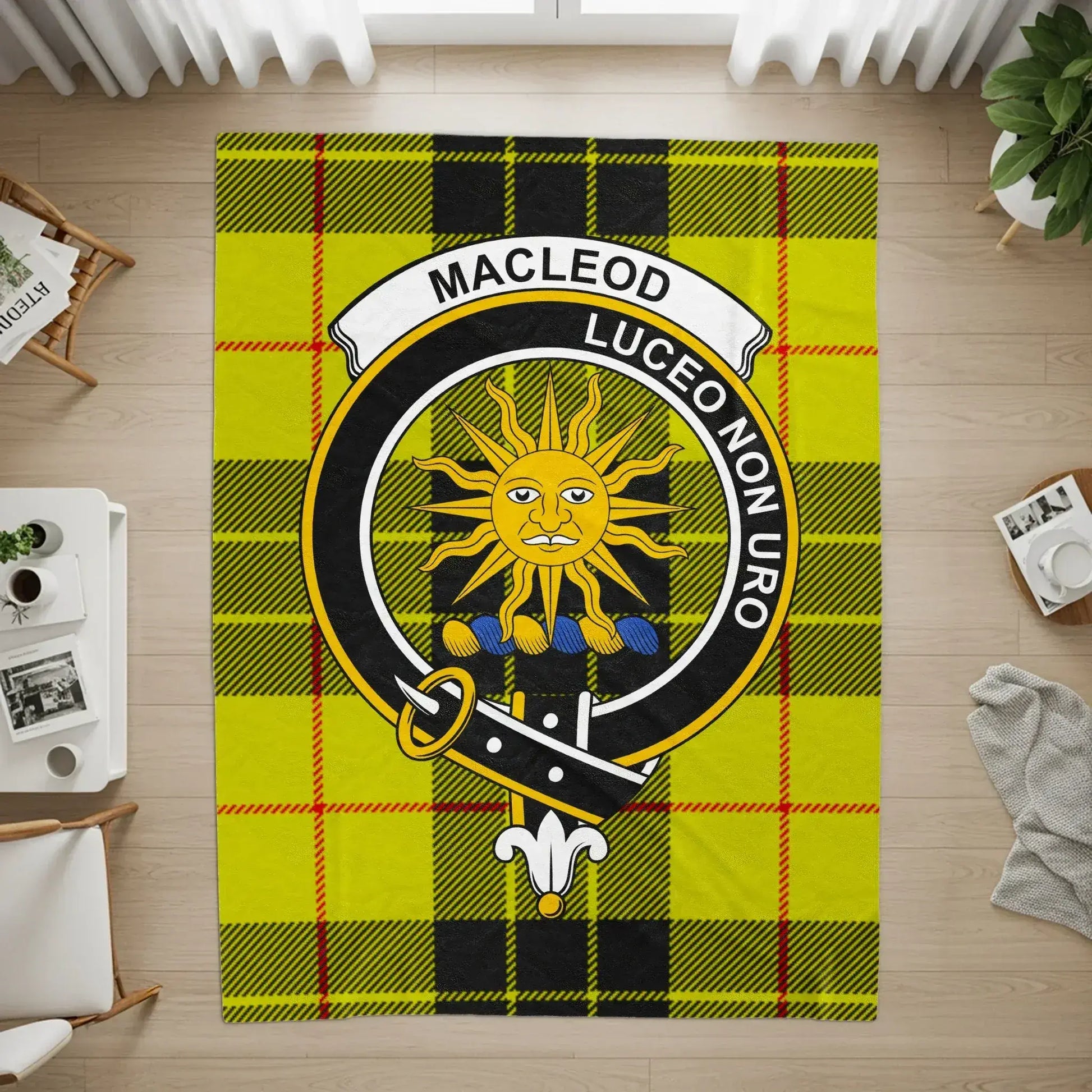 Macleod Luceo Non Uro Tartan Blanket product type