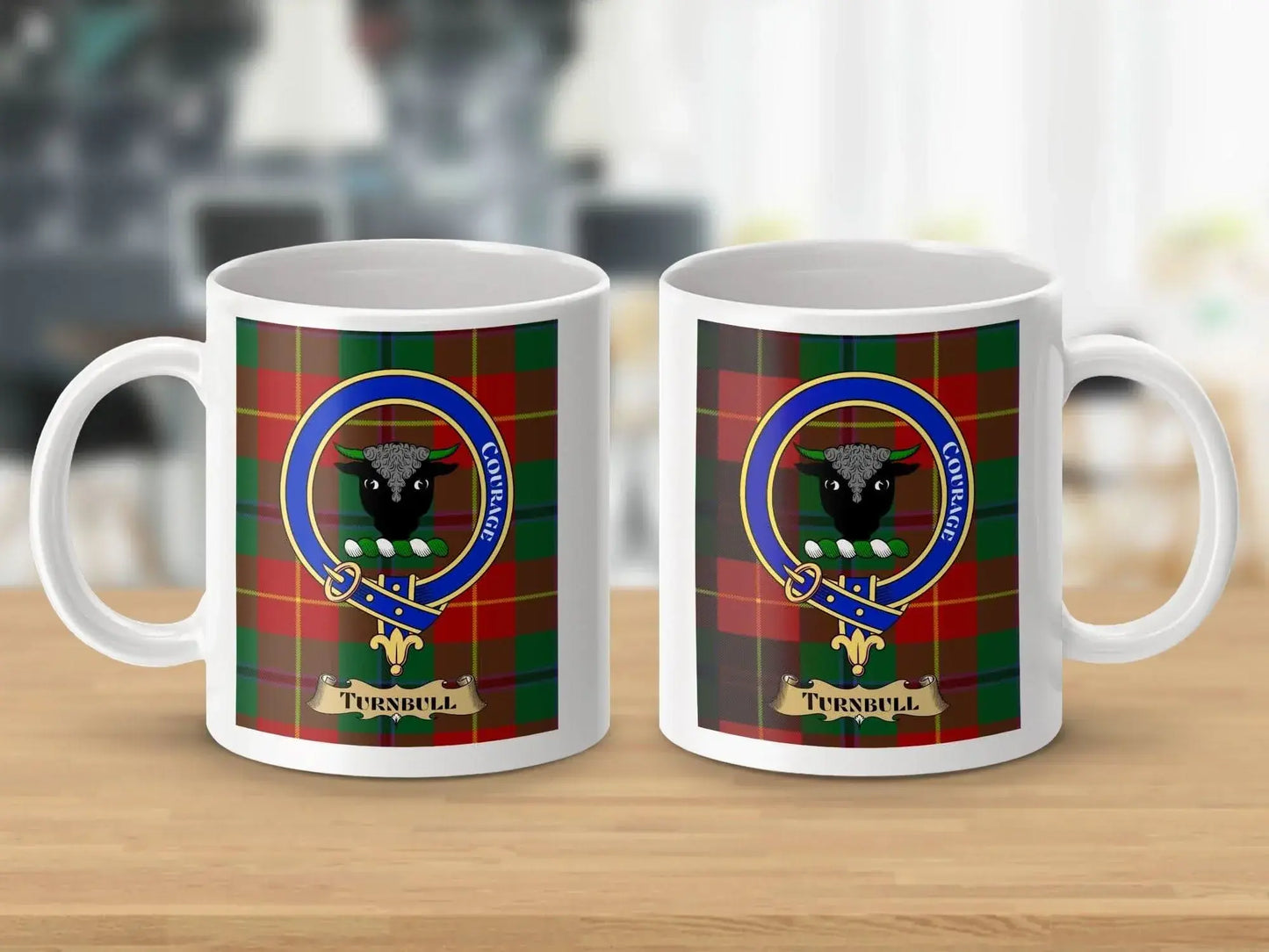 Tartan Clan Crest Turnbull Ceramic Mug product