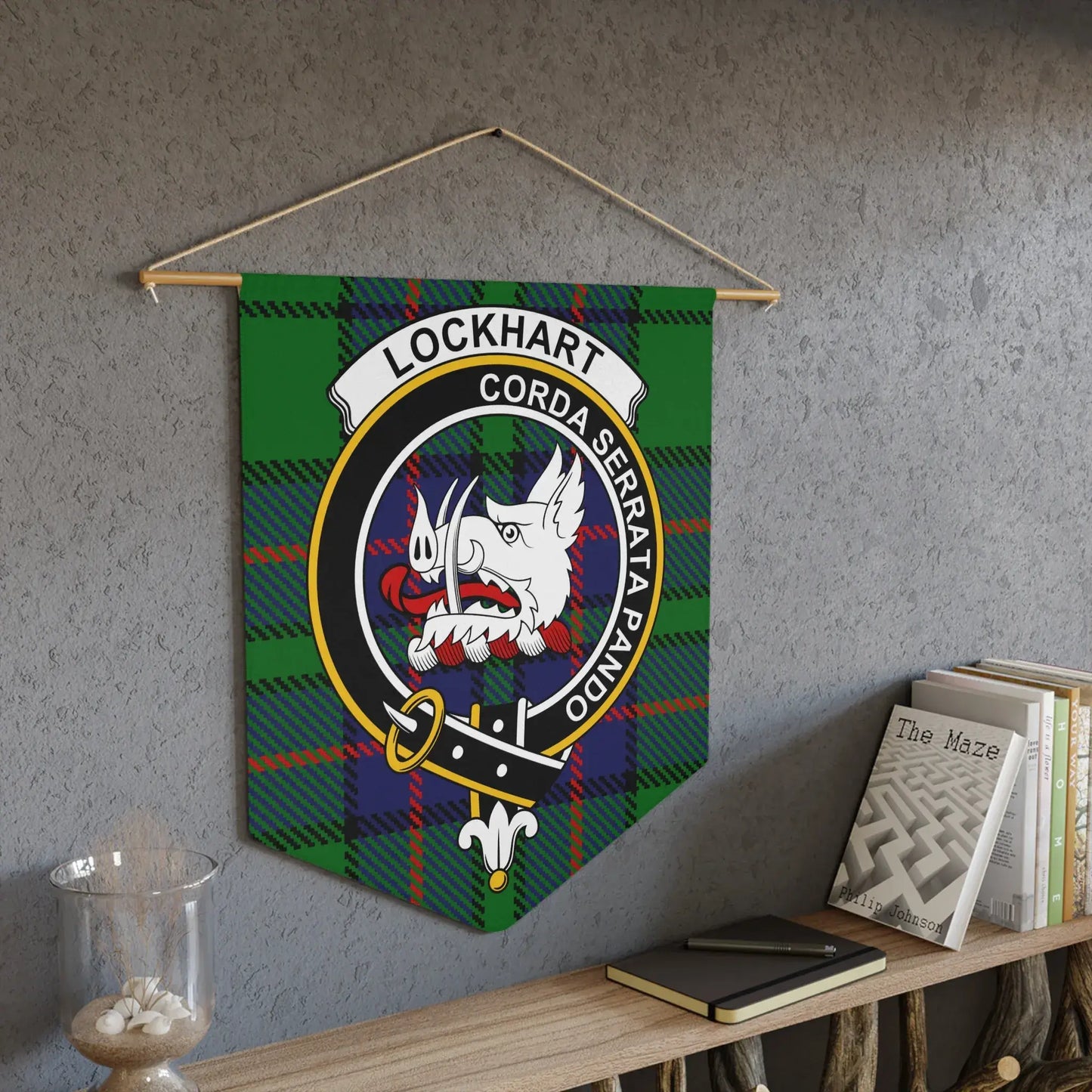 Lockhart Vintage Scottish Tartan Wall Hanging product