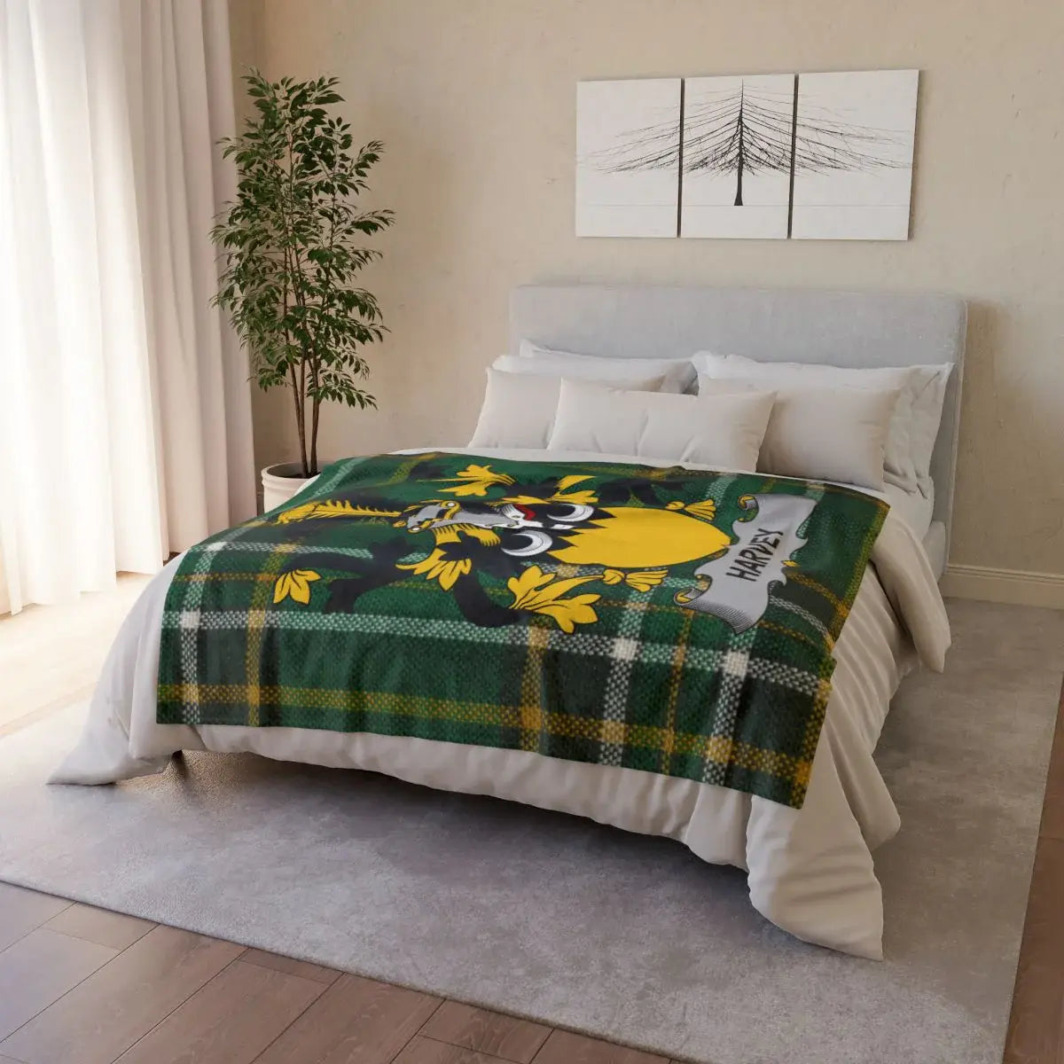 Cartoon Frog Character Design Cozy Blanket product type