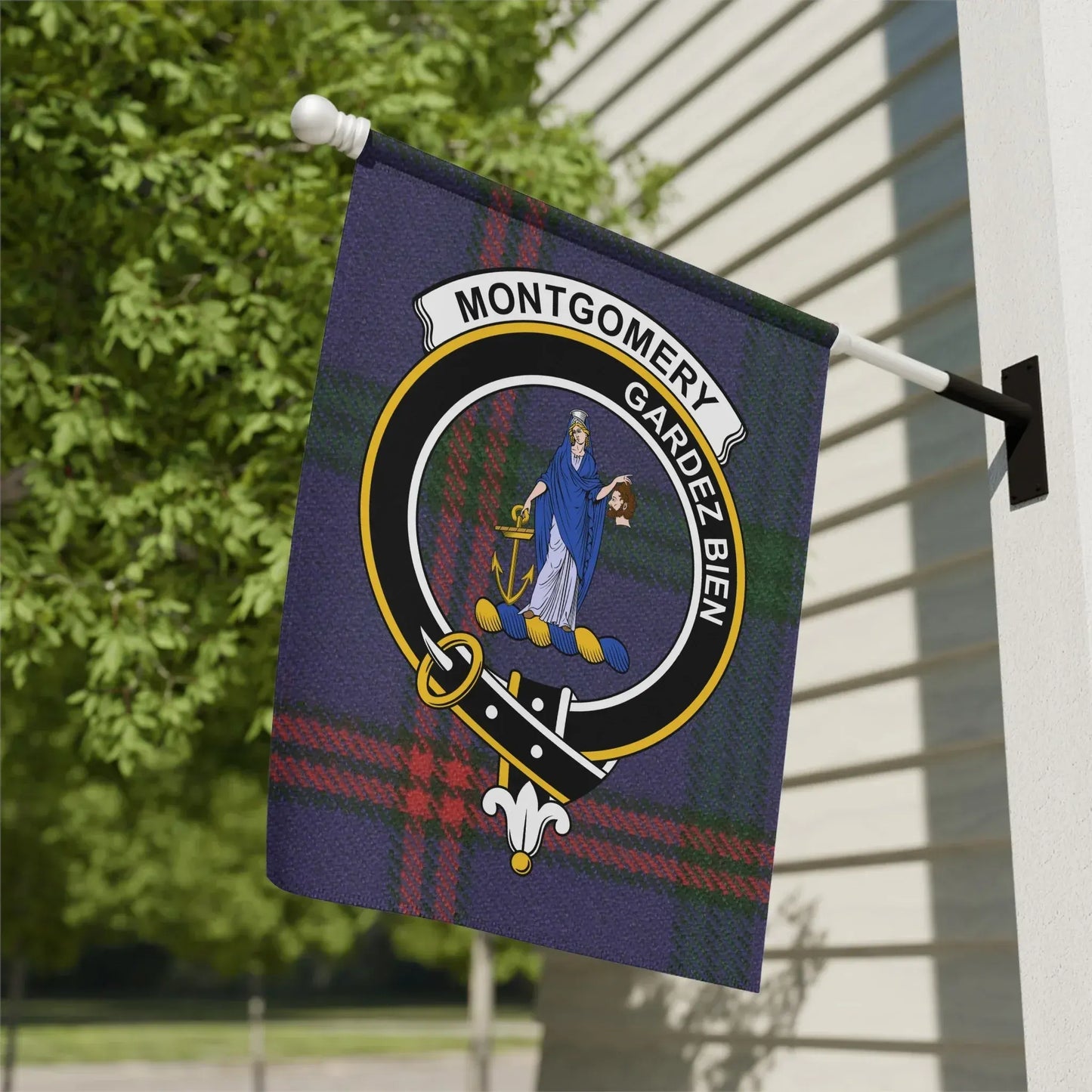 Montgomery Garde Bien Tartan Flag product type