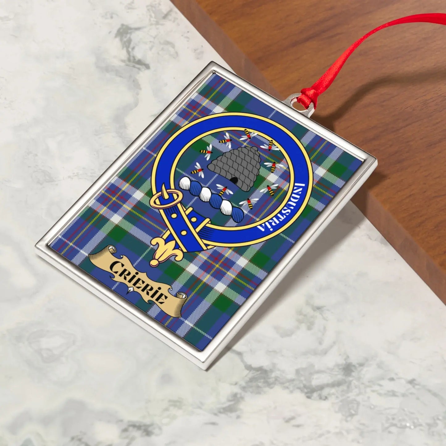 Traditional Scottish Clan Crest Hanging Ornament product