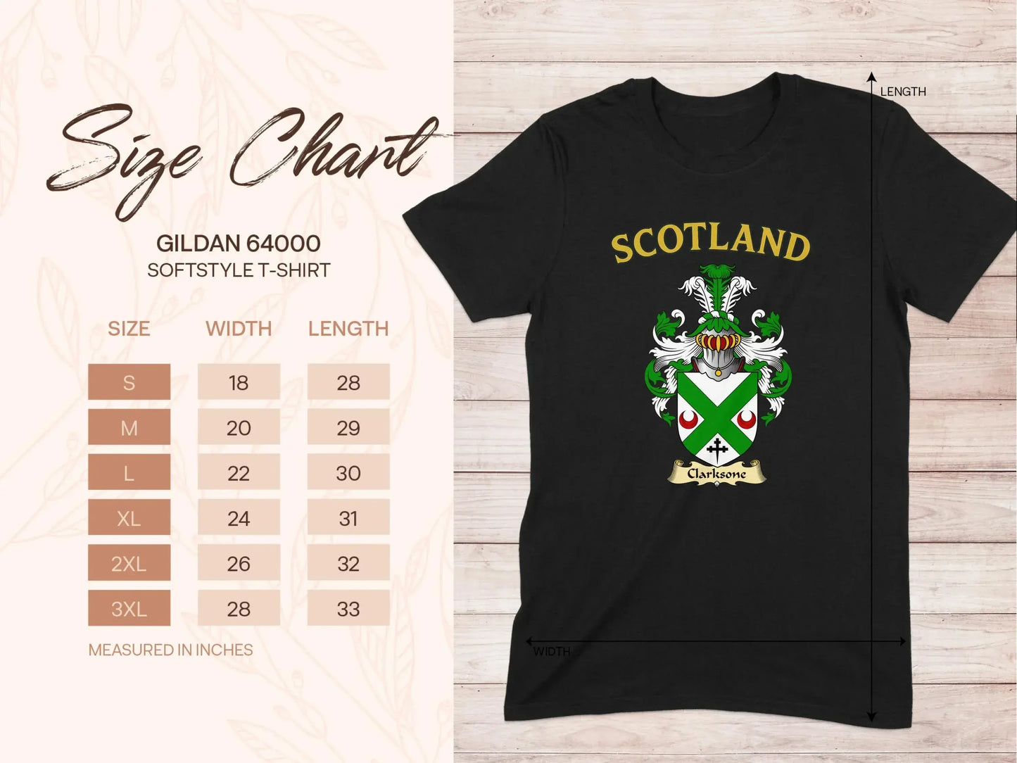 Scotland Family Crest Design Softstyle T-Shirt product
