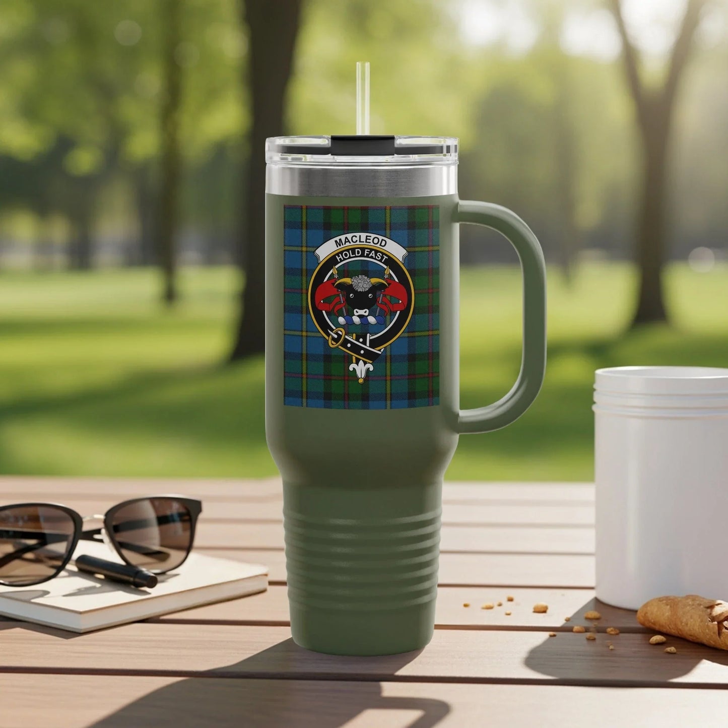 MacLeod Hold Fast Tartan Travel Mug product