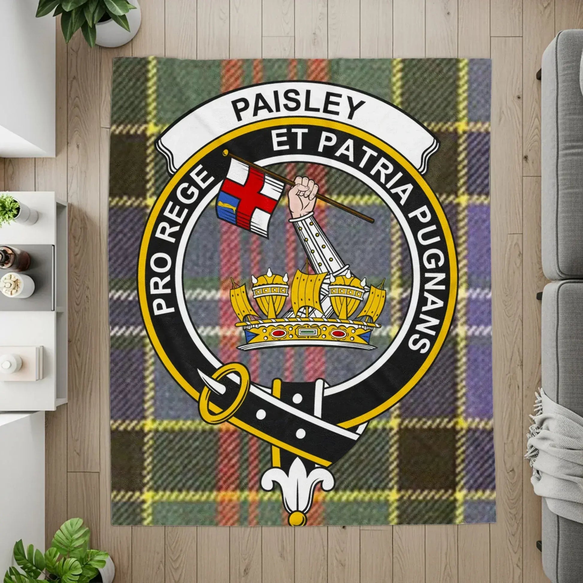 Paisley Pro Rege Et Patria Pugnans Rug product