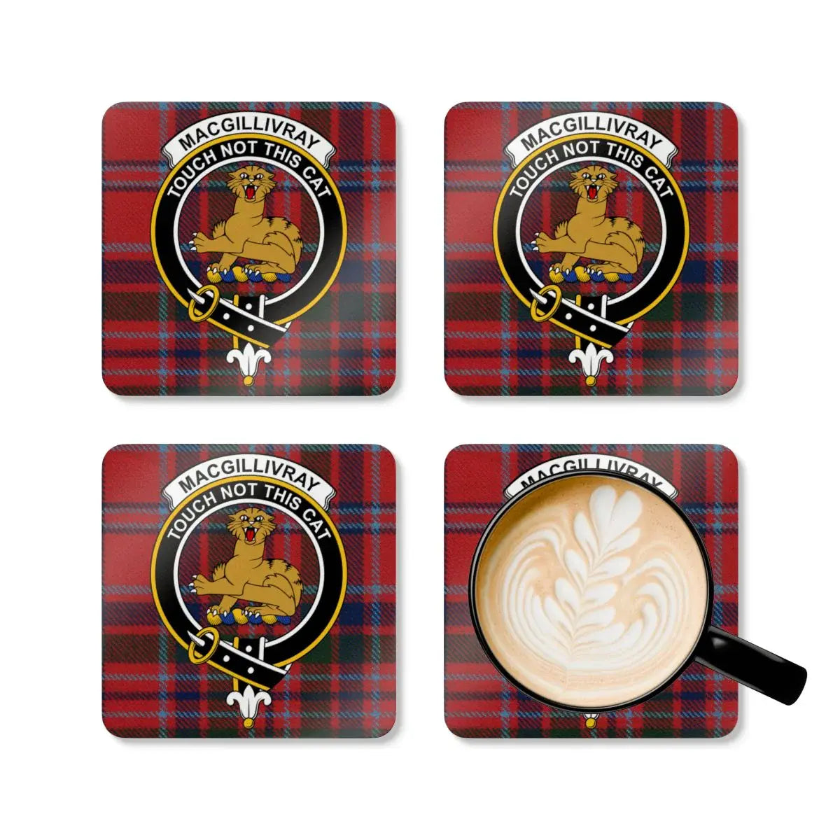 MacGillivray Touch Not This Cat Coaster product