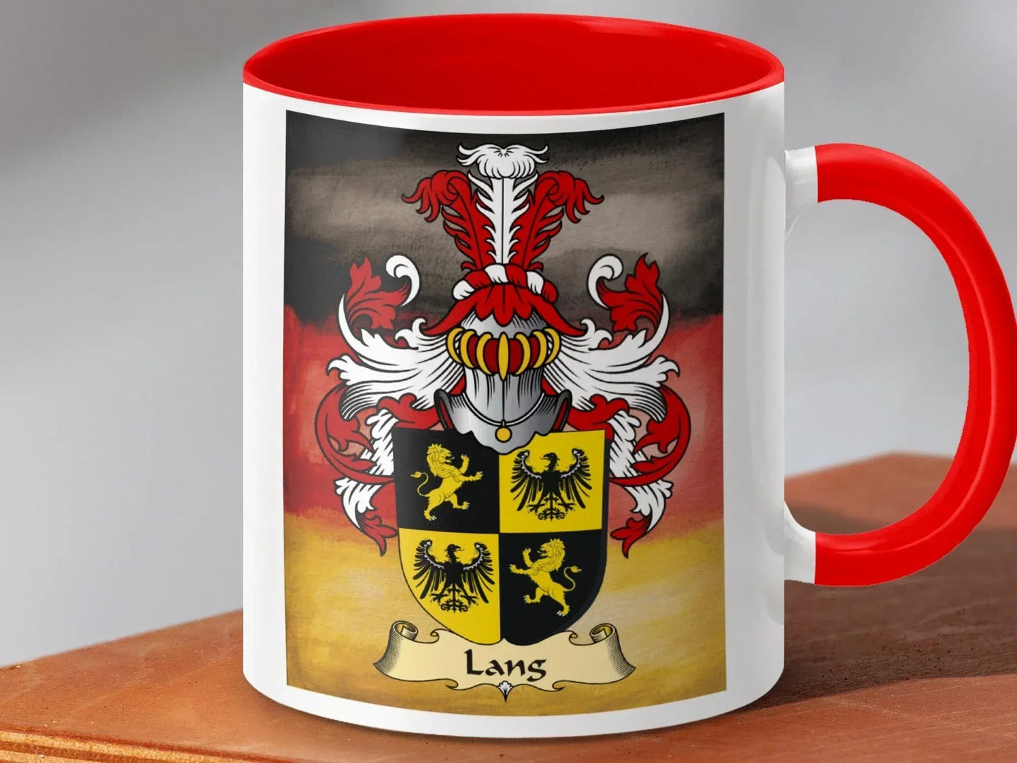 German Coat of Arms Themed Lang Printed Mug product