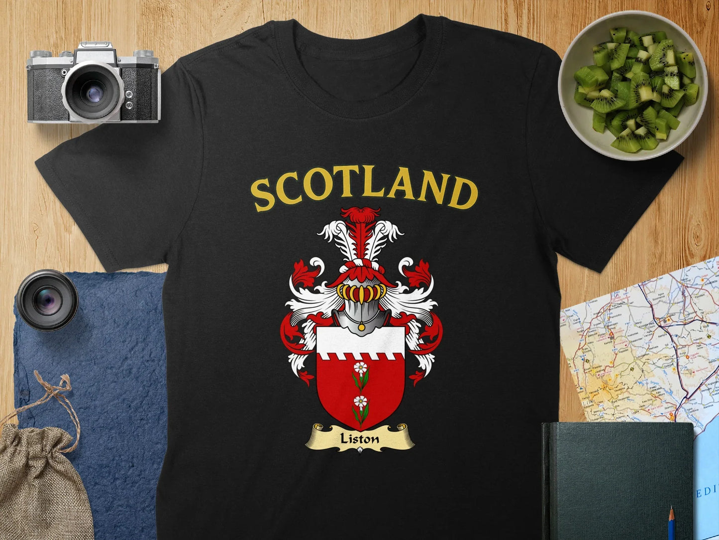 Scotland Liston Crest Graphic T-Shirt product