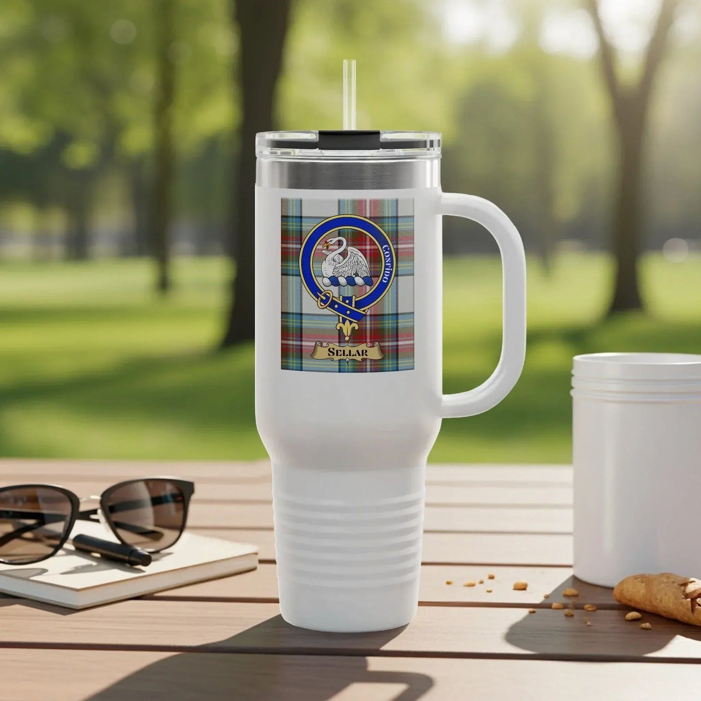 Scottish Family Crest Insulated Travel Mug product