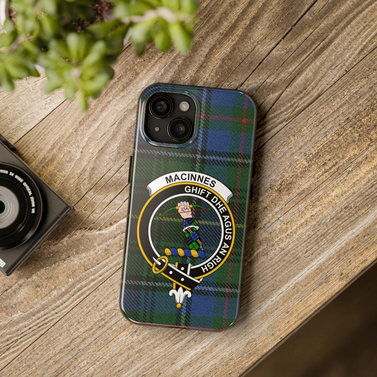 Macinnes Scottish Tartan Clan Cell Phone Case - Celtic Ancestry Gifts