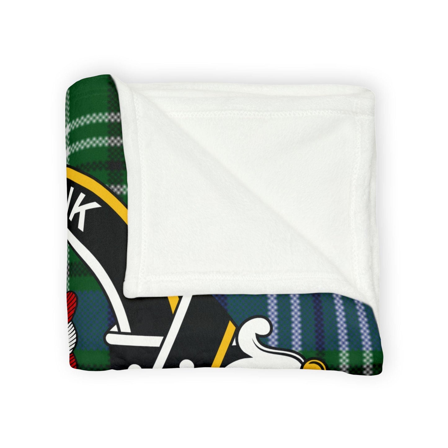 Tweedie Clan Tartan Blanket – Scottish Crest Throw - Celtic Ancestry Gifts