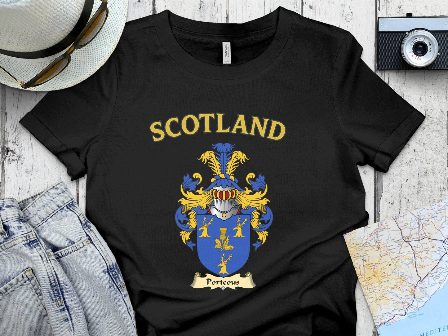 Scotland Portcous Design Unique Graphic Shirt product type