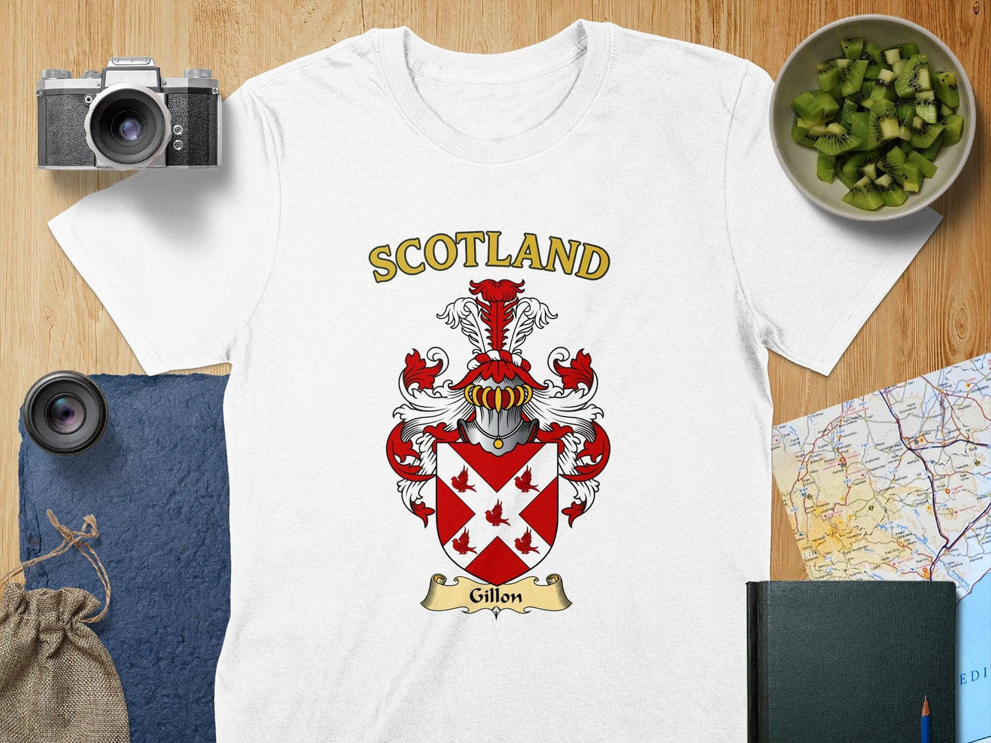 Scotland Gillon Family Crest Heritage T-shirt product type