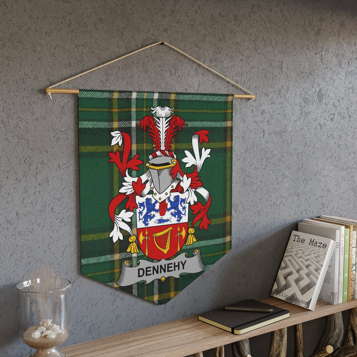 Personalized Dennehy Family Crest Wall Hanging product