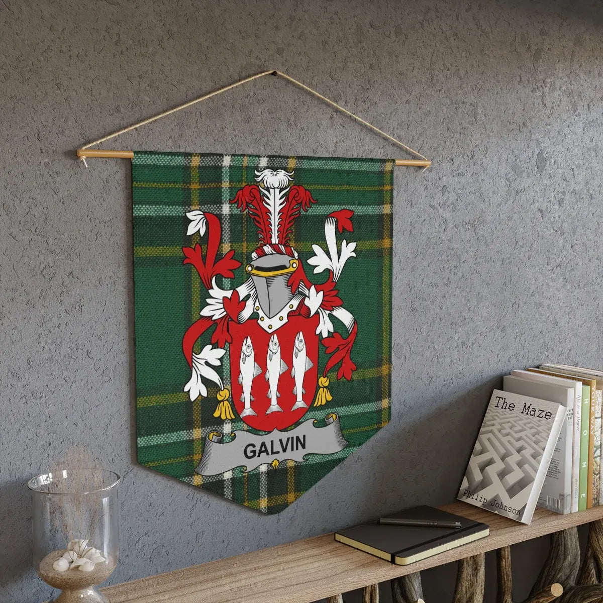 Galvin Family Coat of Arms Wall Hanging product