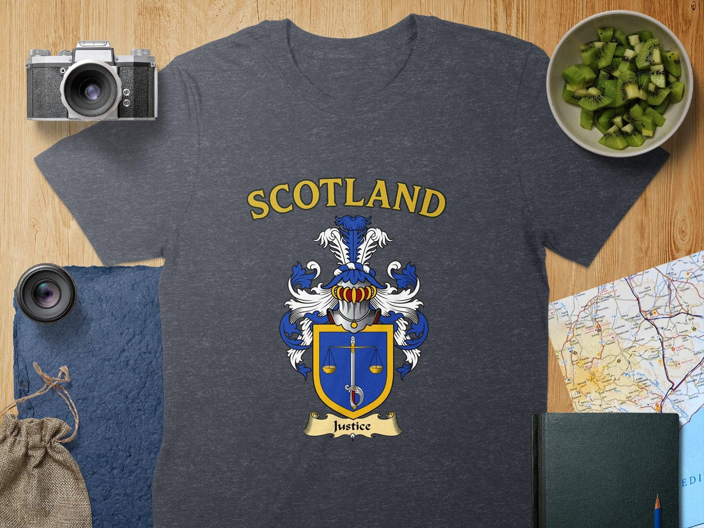 Scotland Justice Heraldic Design T-shirt product