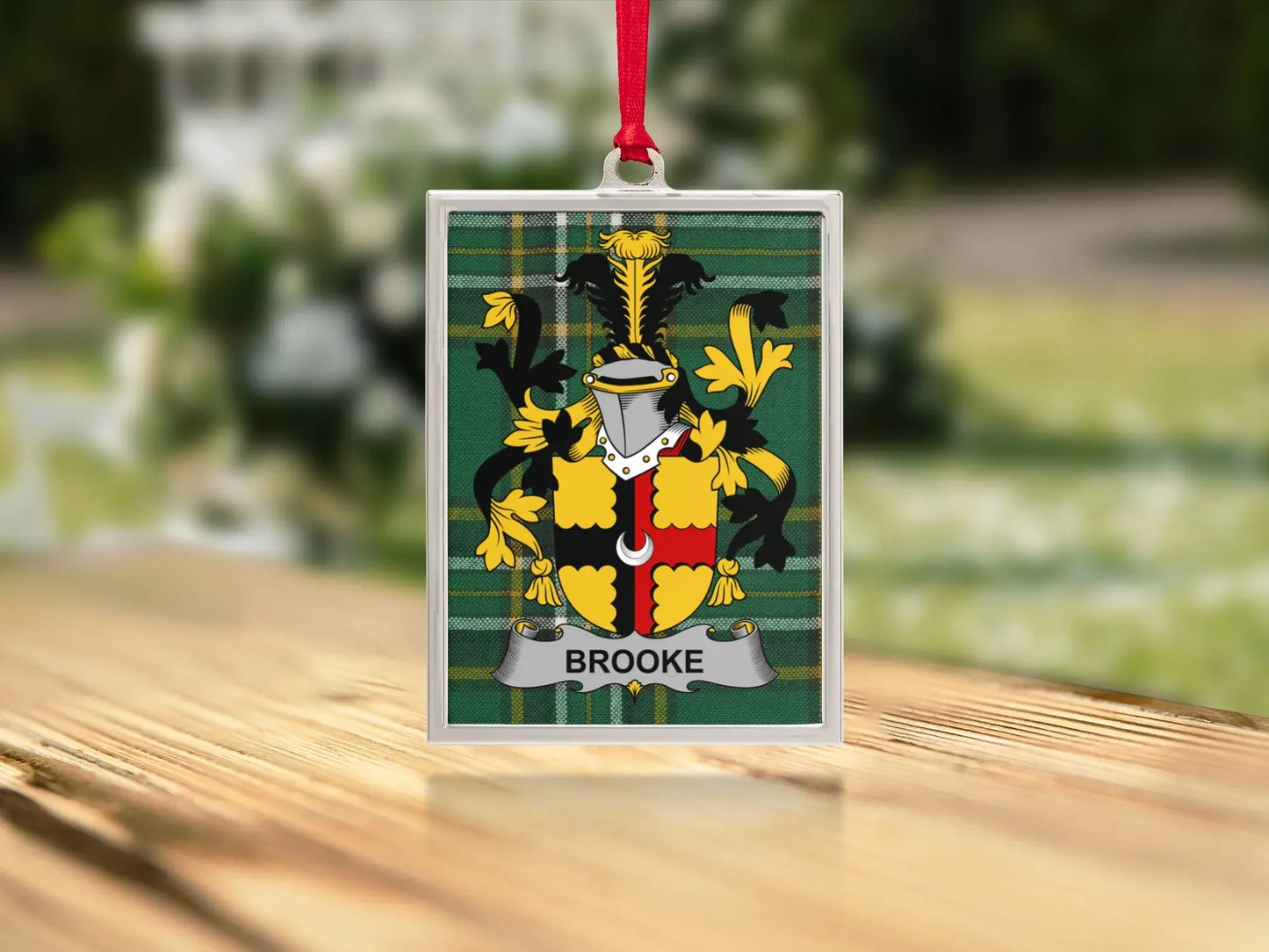 Personalized Brooke Family Crest Hanging Decor product type