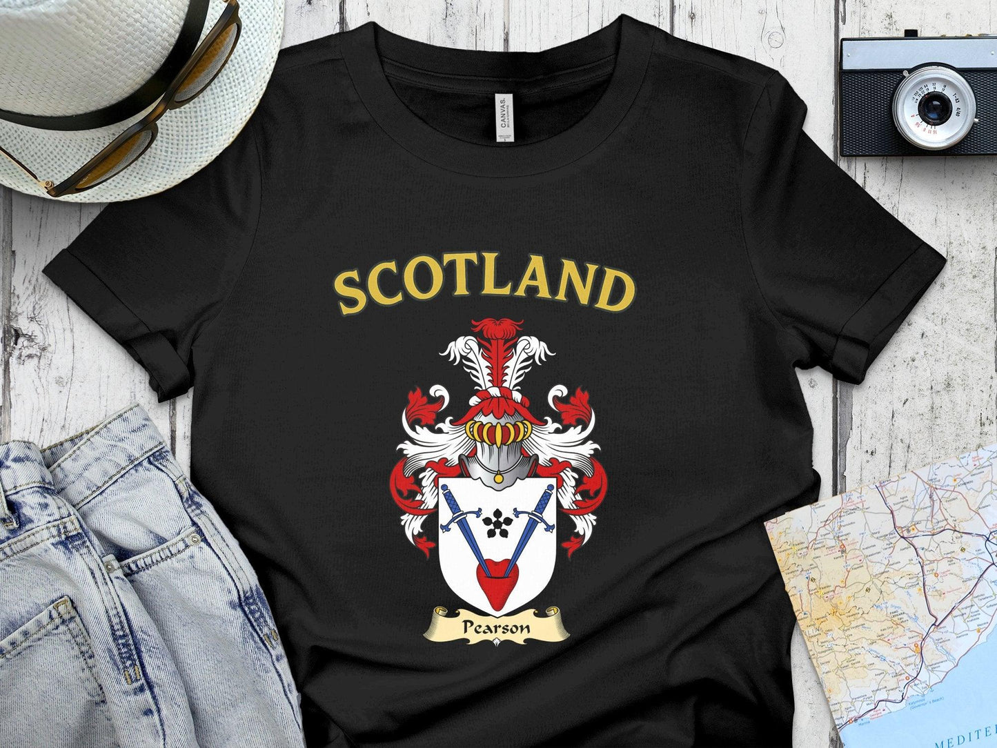 Scotland Crest Graphic Tee Shirt product