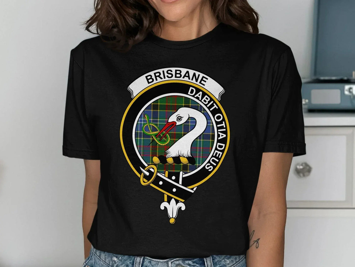 Brisbane Dabit Qvia Deus Graphic Designer T-Shirt product