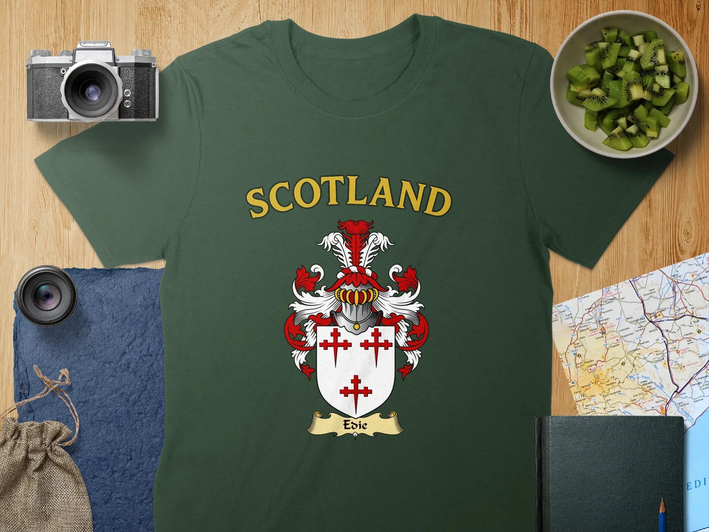 Scotland Crest Design Graphic T-shirt product type