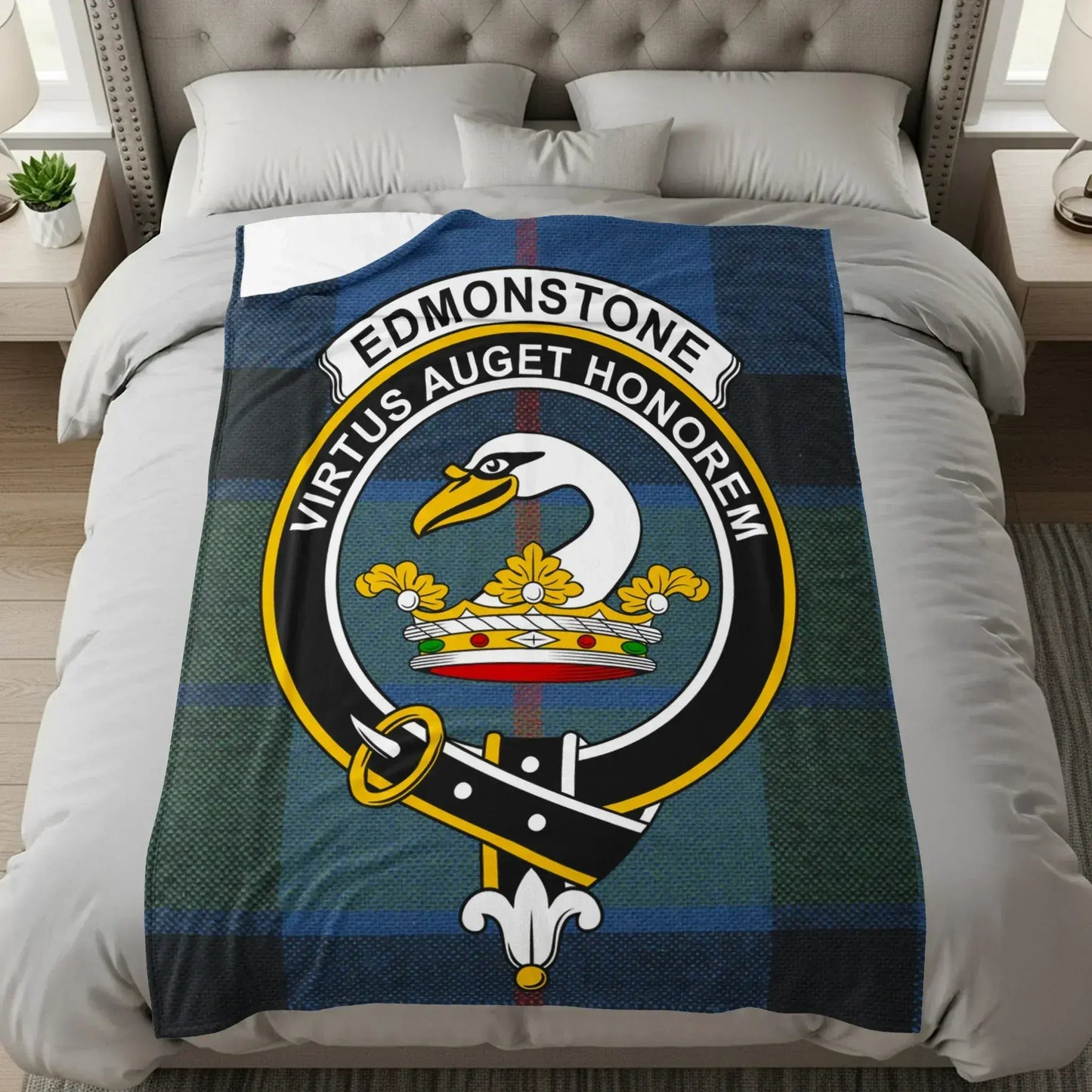 Edmonstone Virtus Auget Honorem Themed Bedding product