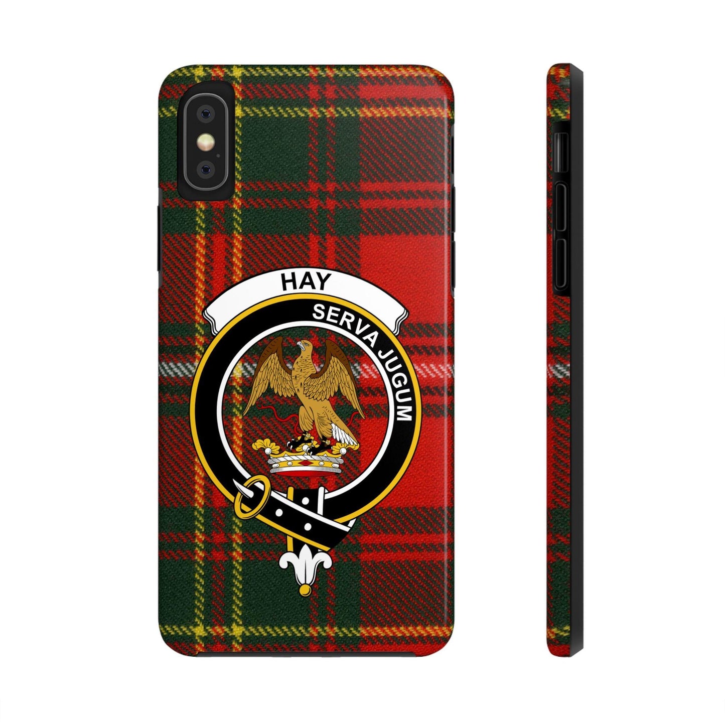 Hay Clan Scottish Tartan Cell Phone Case