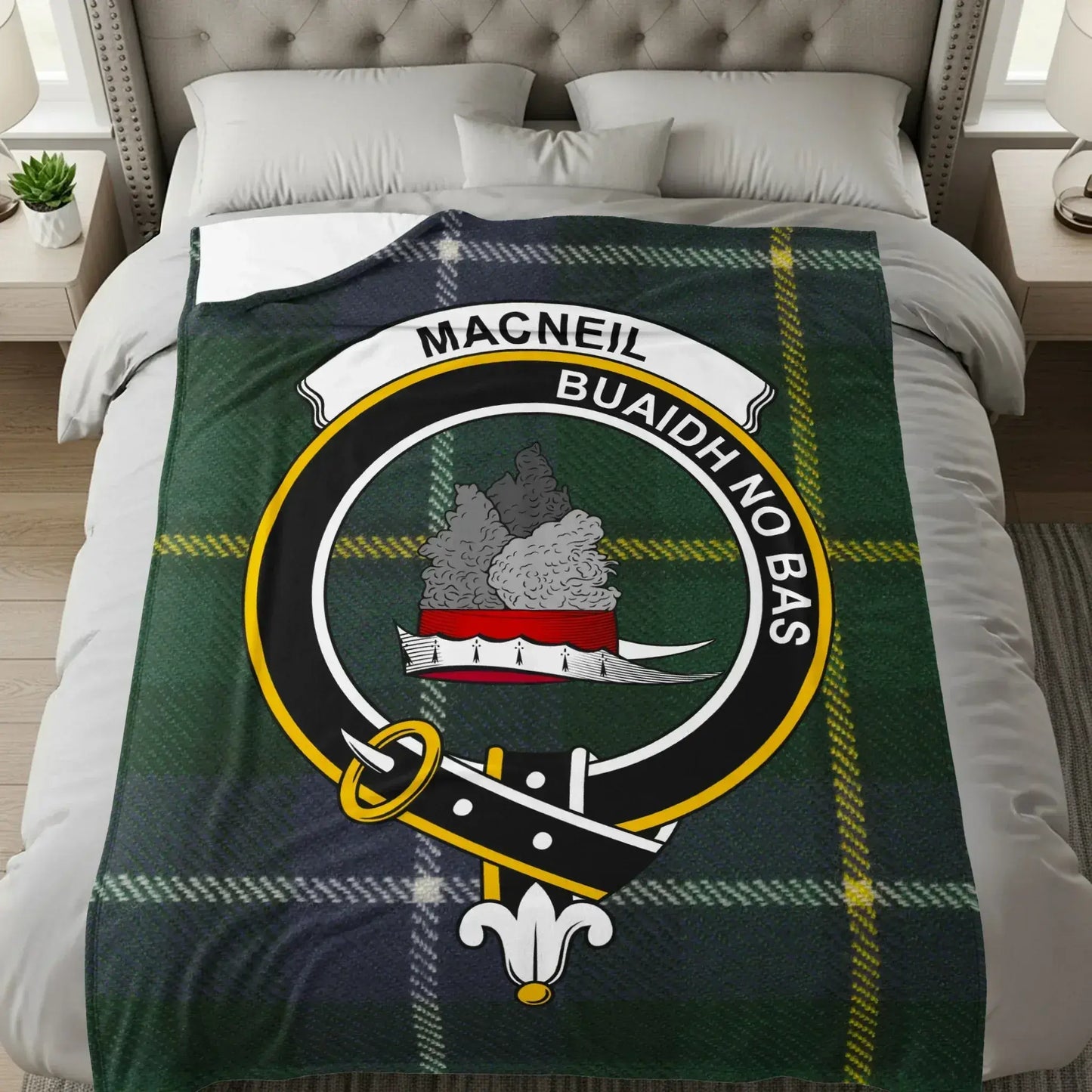 Clan MacNeil Buaidh No Bas Tartan Blanket product